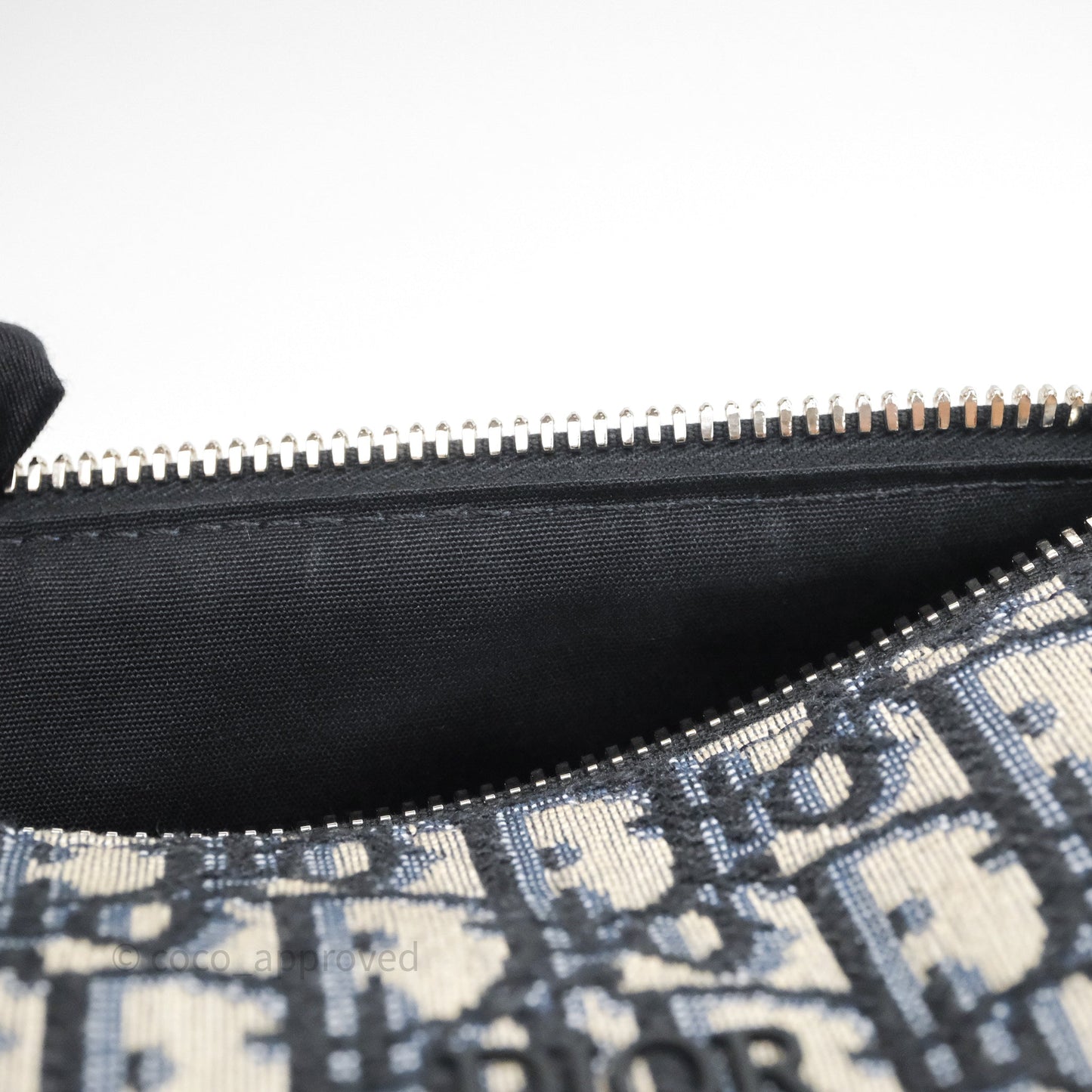 Dior Men's Mini Roller Messenger Bag Oblique Jacquard