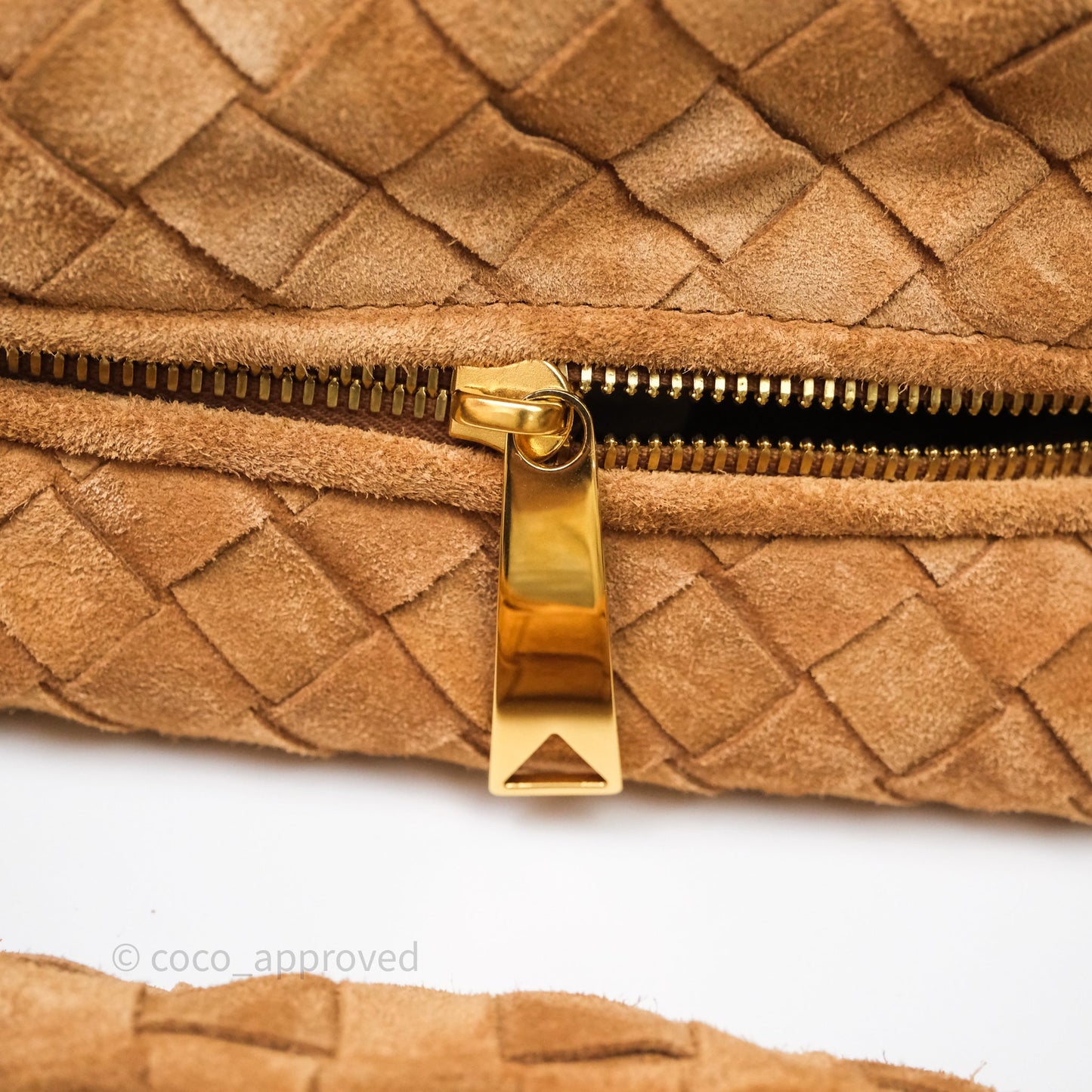 Bottega Veneta Classic Jodie Brown Suede Intrecciato