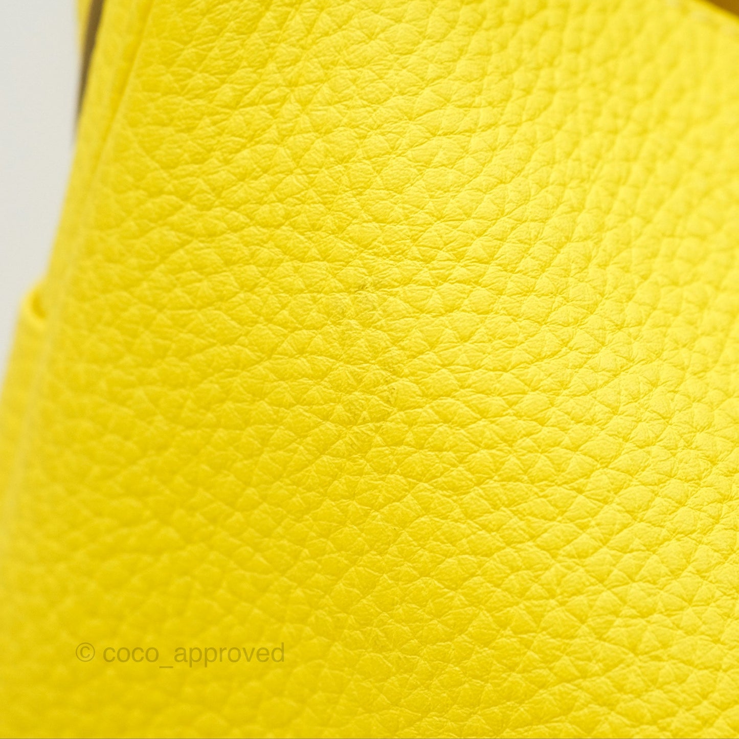 Hermès Lindy 30 Celemence Lime 9R Palladium Hardware