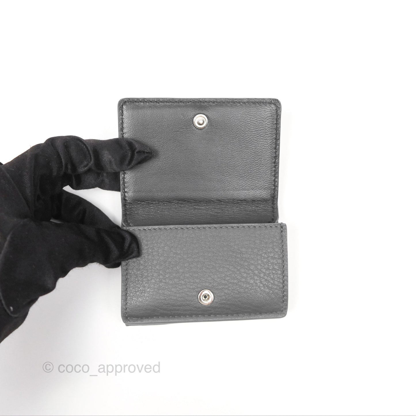 Balenciaga Mini Wallet Grey