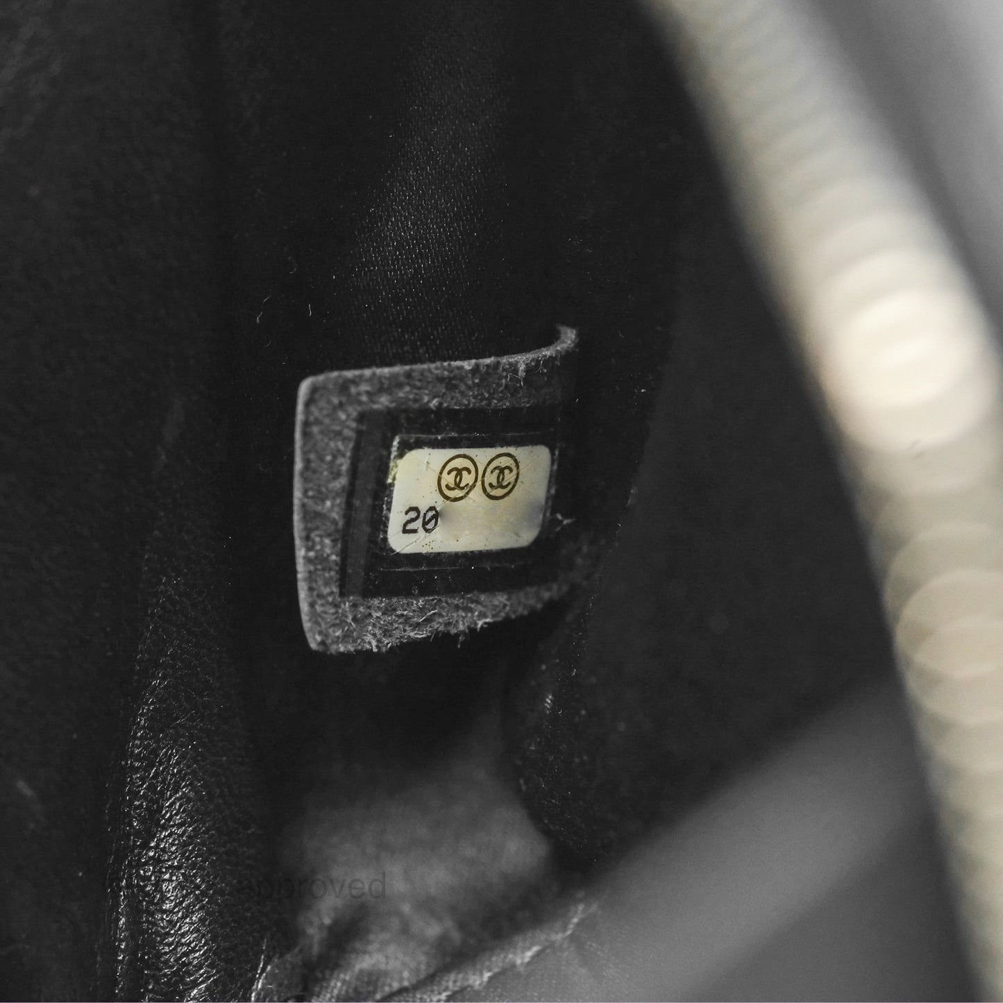 Chanel Small Pocket Box Camera Case Black Lambskin Silver Hardware