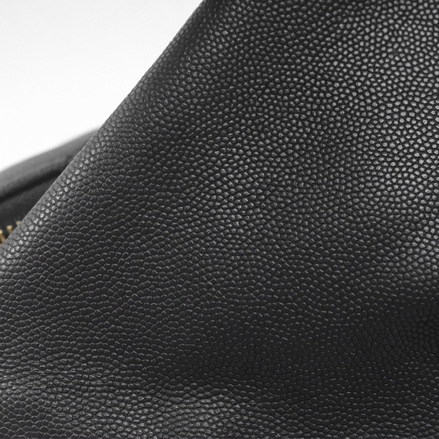 Chanel Quilted Business Affinity Backpack Black Caviar Gold Hardware