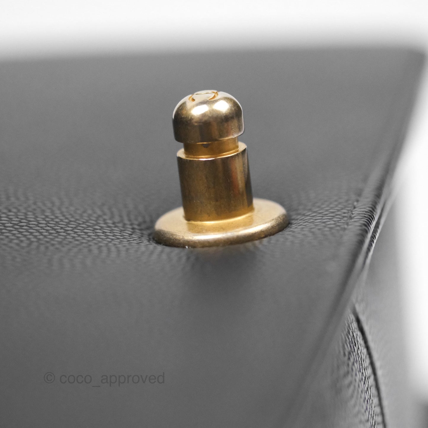 Chanel Medium Boy Quilted Black Caviar Aged Gold Hardware