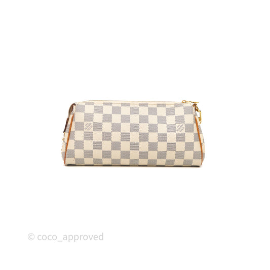 Louis Vuitton Eva Damier Azur Canvas Shoulder Bag