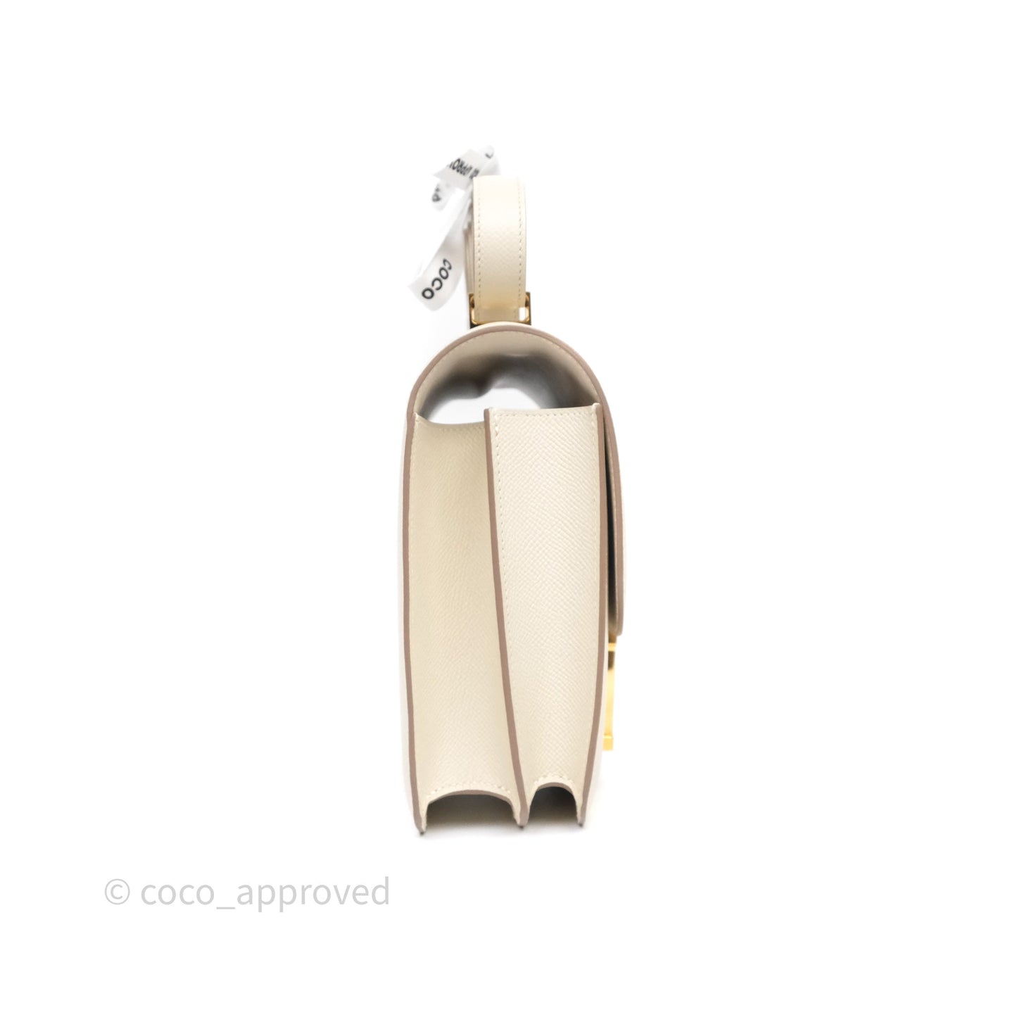 Hermès Constance 24 Craie 10 Epsom Gold Hardware