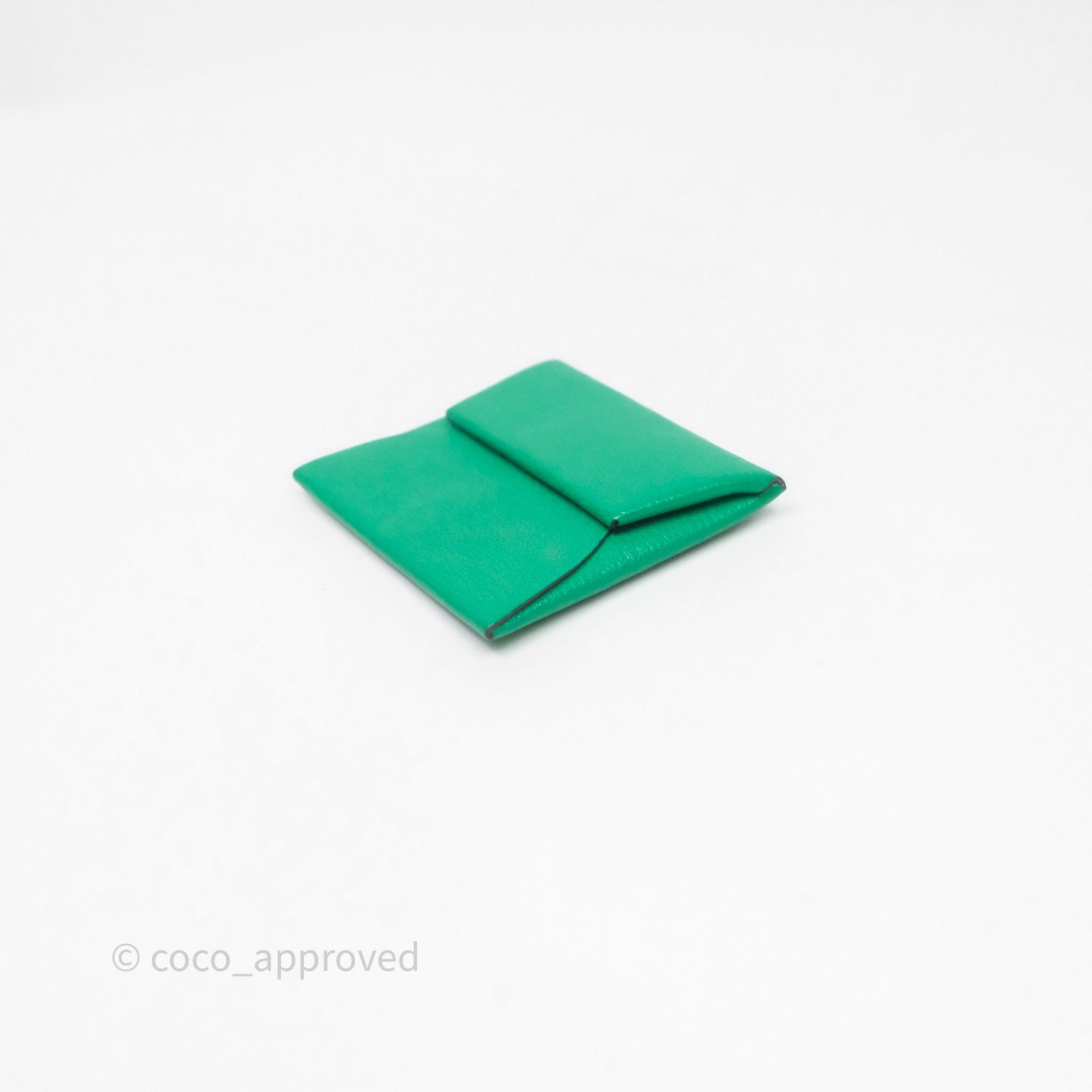 Hermès Bastia Coin Purse Green