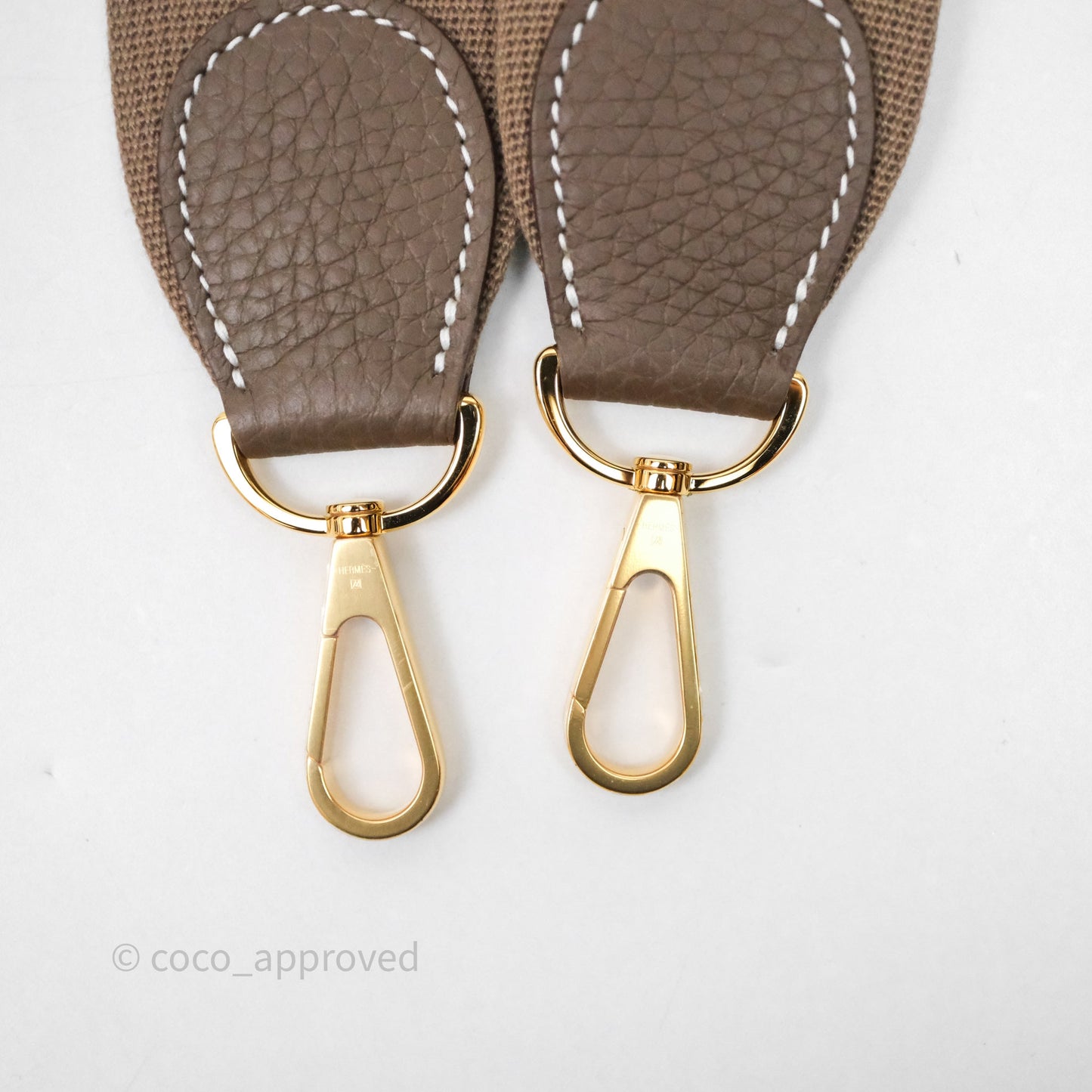 Hermes Evelyne III 29 Etoupe 18 Taurillon Clemence Gold Hardware