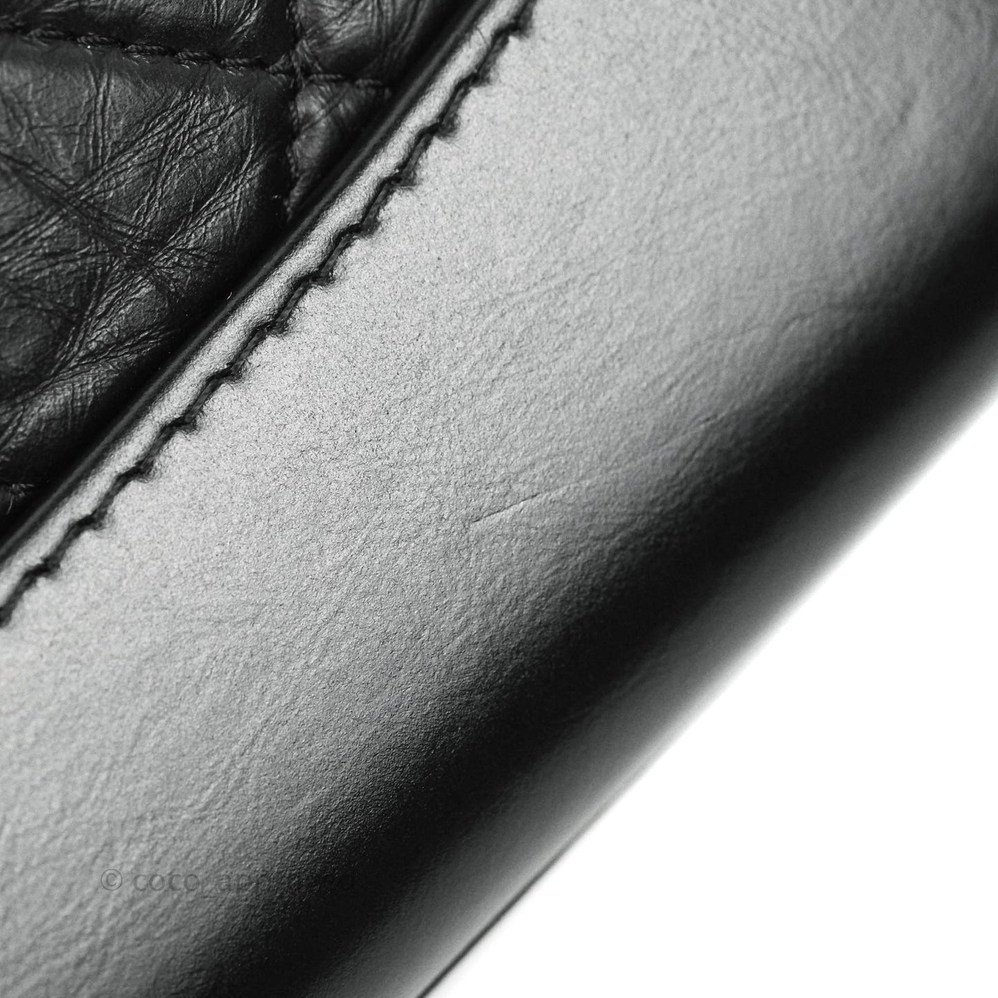 Chanel Small Gabrielle Backpack Black Aged Calfskin