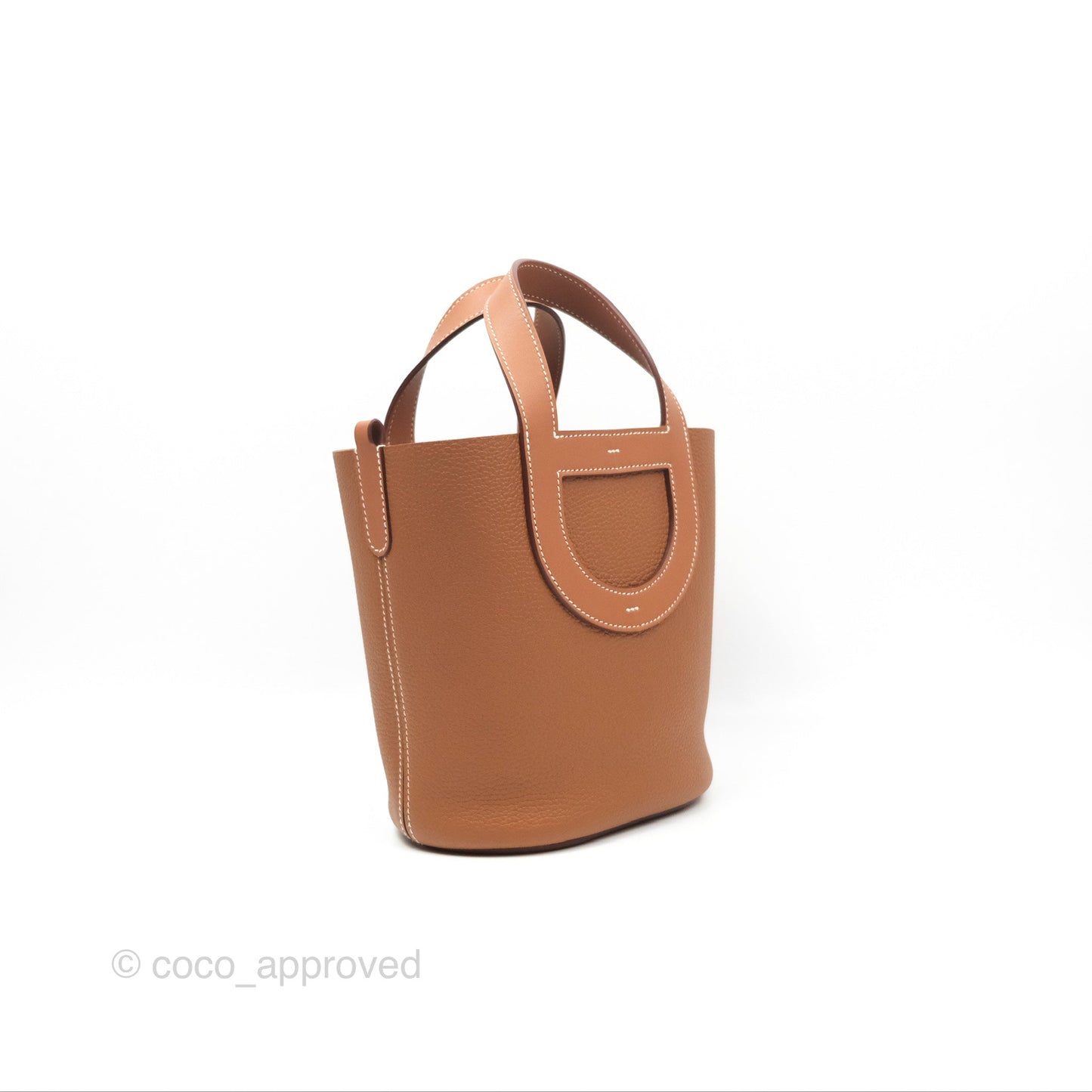 Hermes In-The-Loop 18 Gold Clemence Palladium Hardware