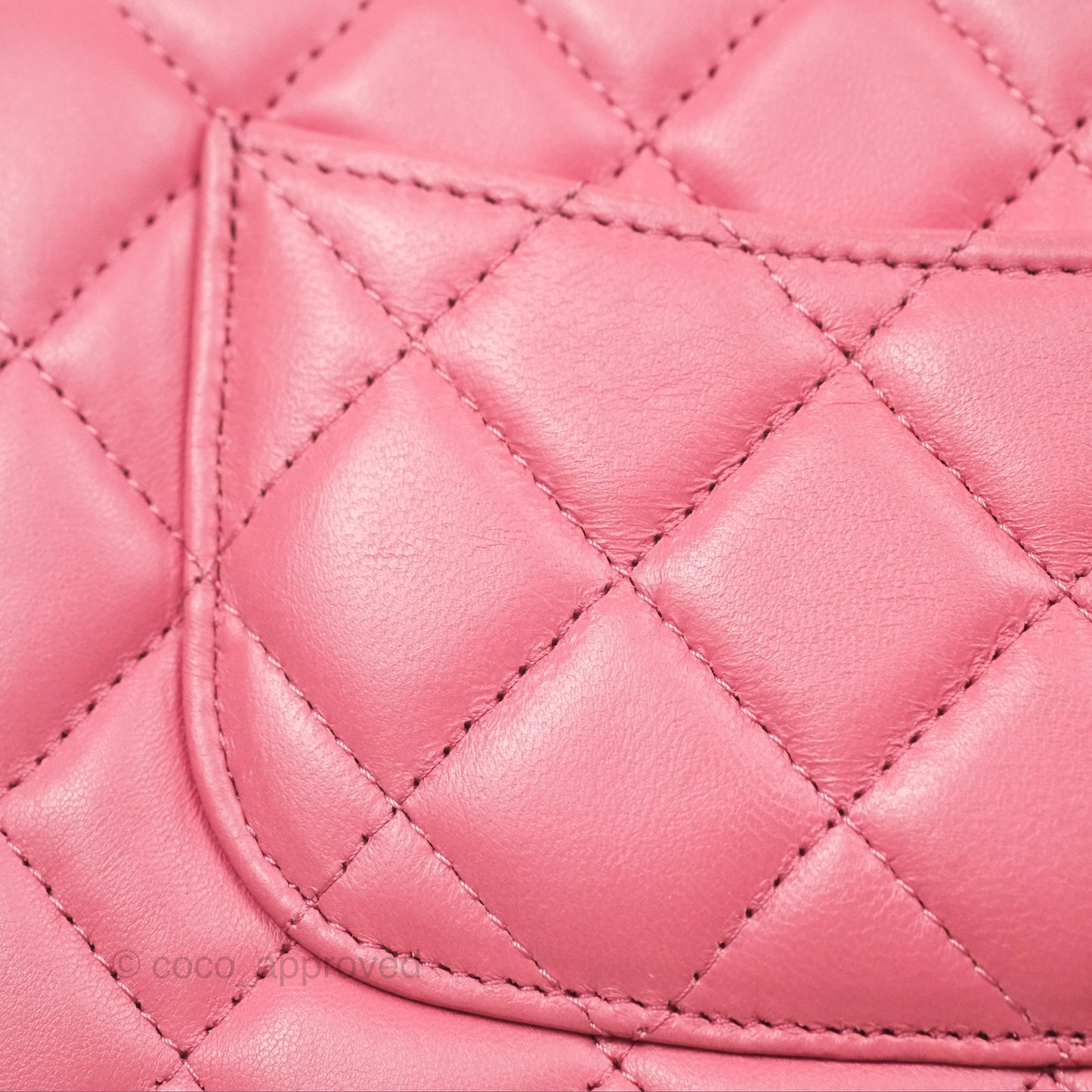 Chanel All Slide Wallet on Chain WOC Adjustable Chain Quilted Pink Lambskin