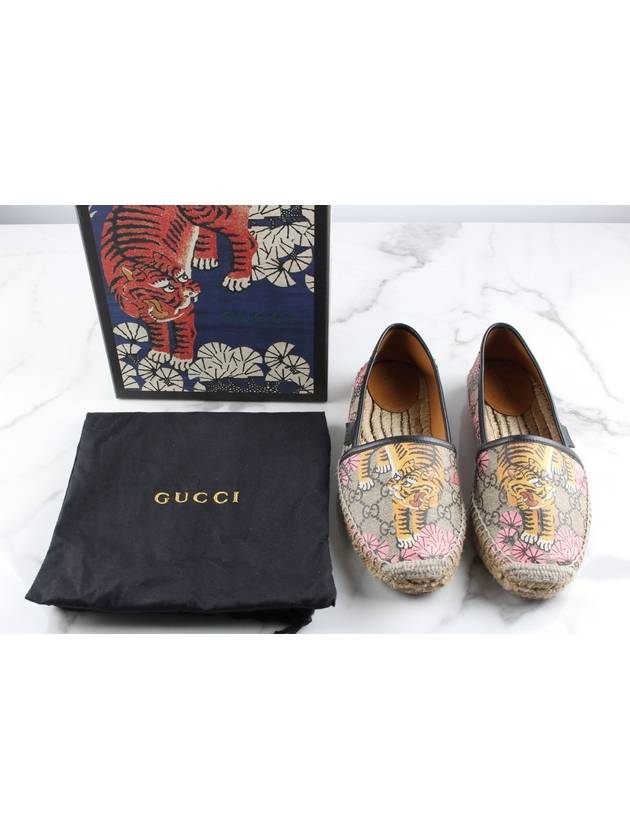 Luxury Gucci Trending 2025 Bengal tiger slip on 37