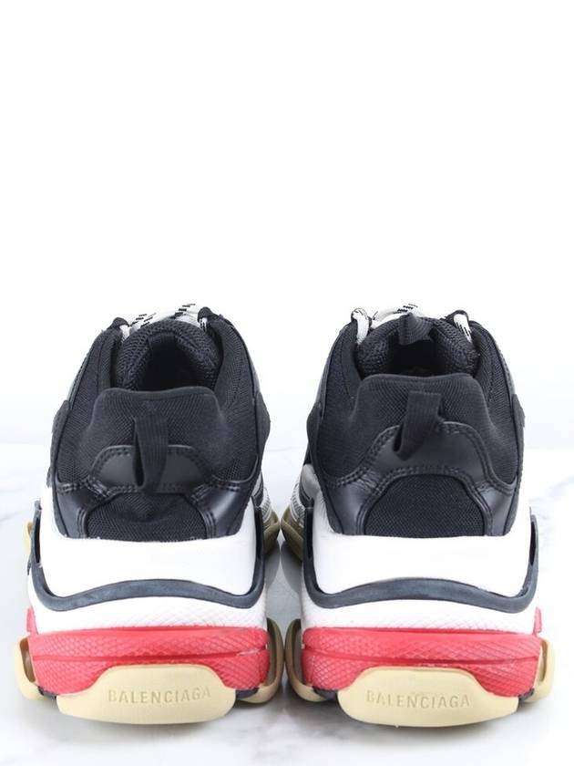 Luxury Balenciaga Triple S sneakers black red 41 260