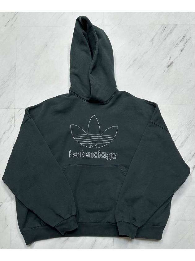 Luxury Balenciaga x Adidas Logo Hoodie 115