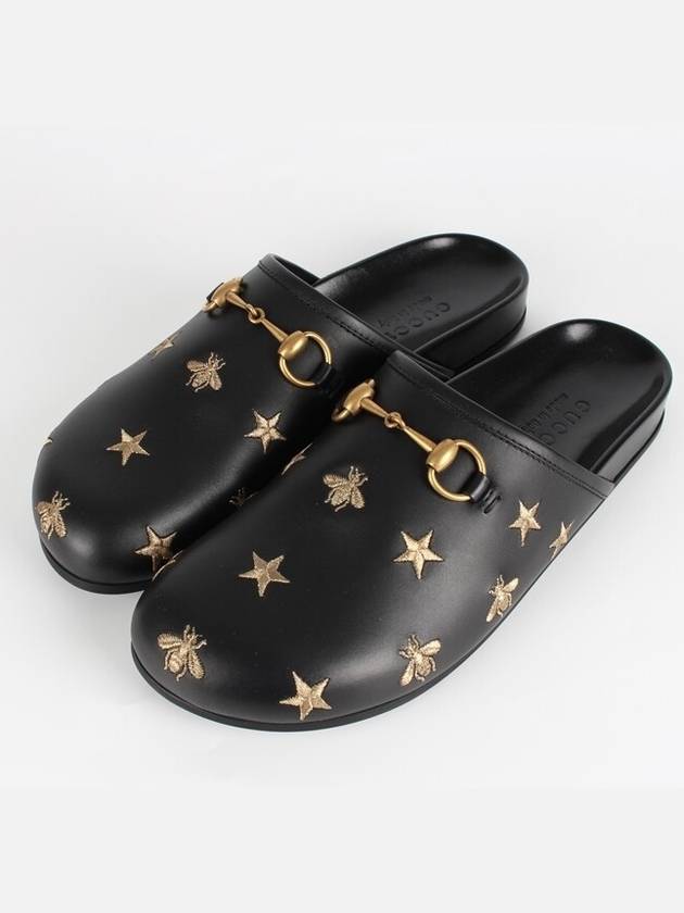 Balenciaga Luxury Gucci Trending 2025 Horsebit Embroidered Mule Sandals 8 270