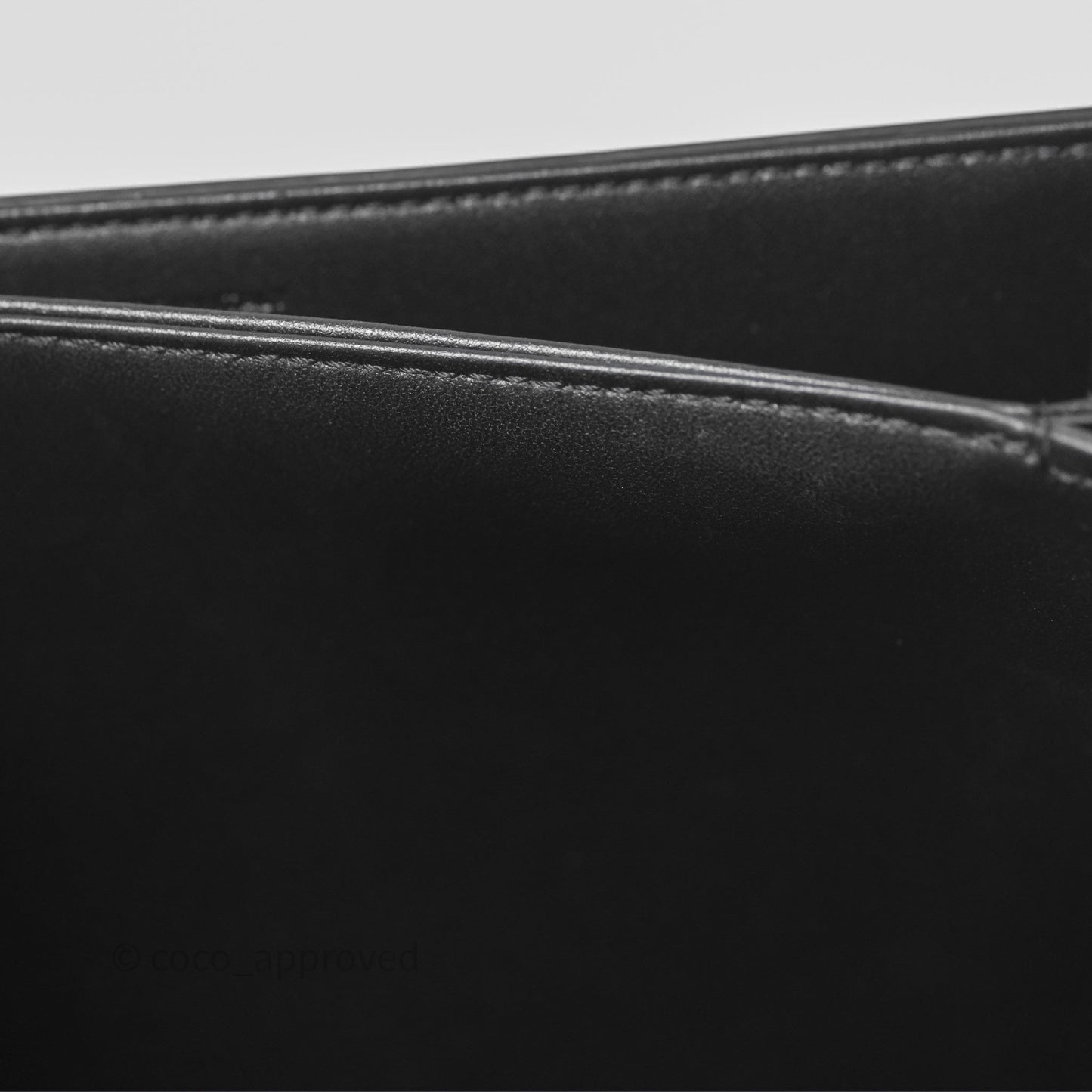 Celine Medium Triomphe Black Shiny Calfskin