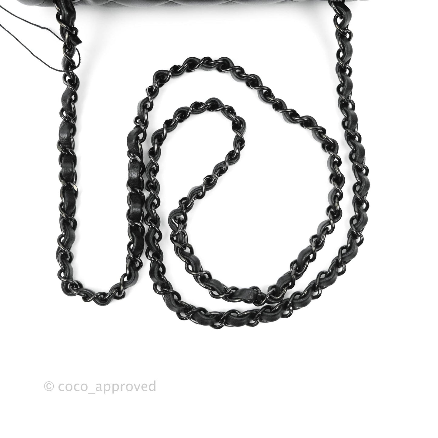 Chanel Quilted Mini Rectangular So Black Lambskin