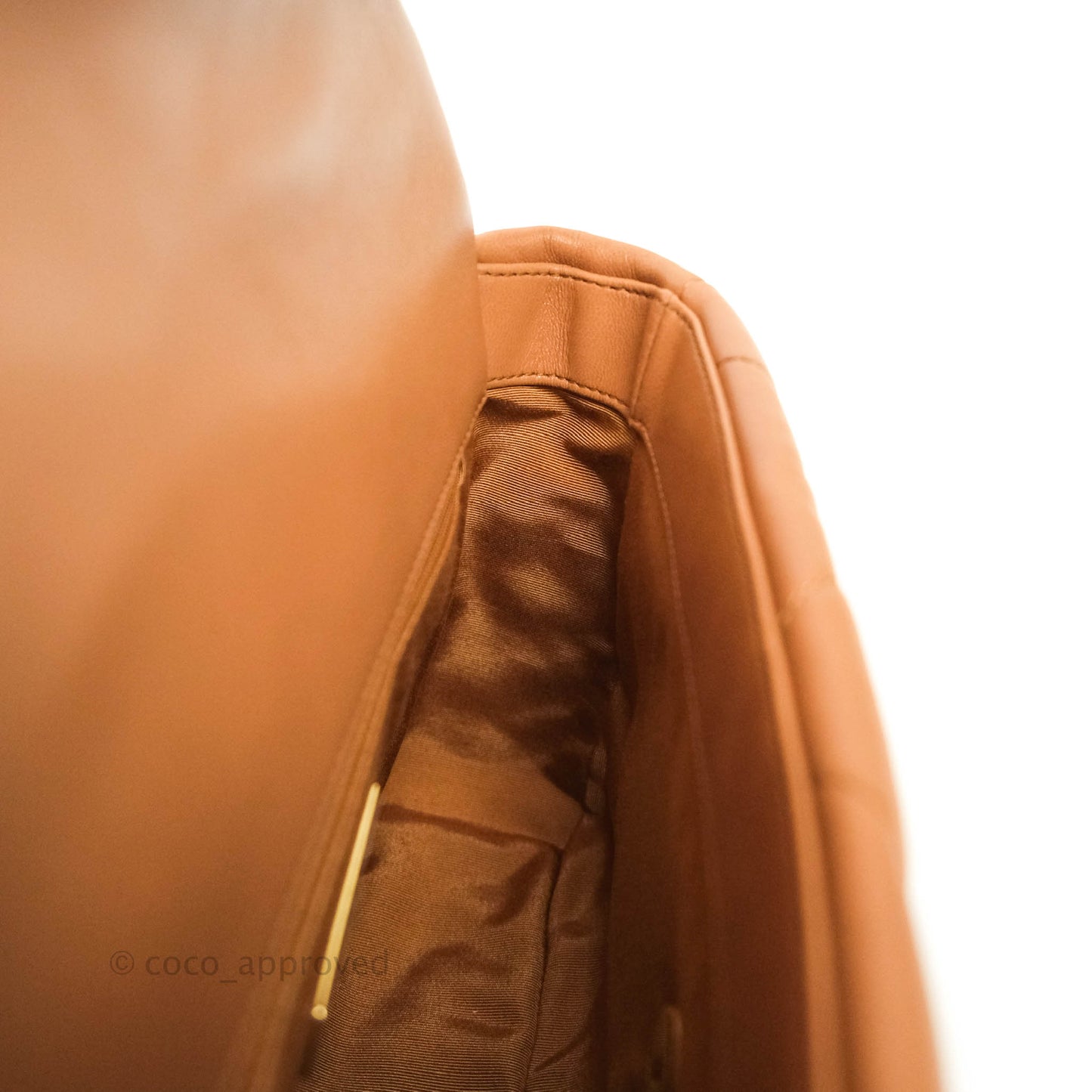 Chanel 19 Small Dark Beige Caramel Mixed Hardware 21P