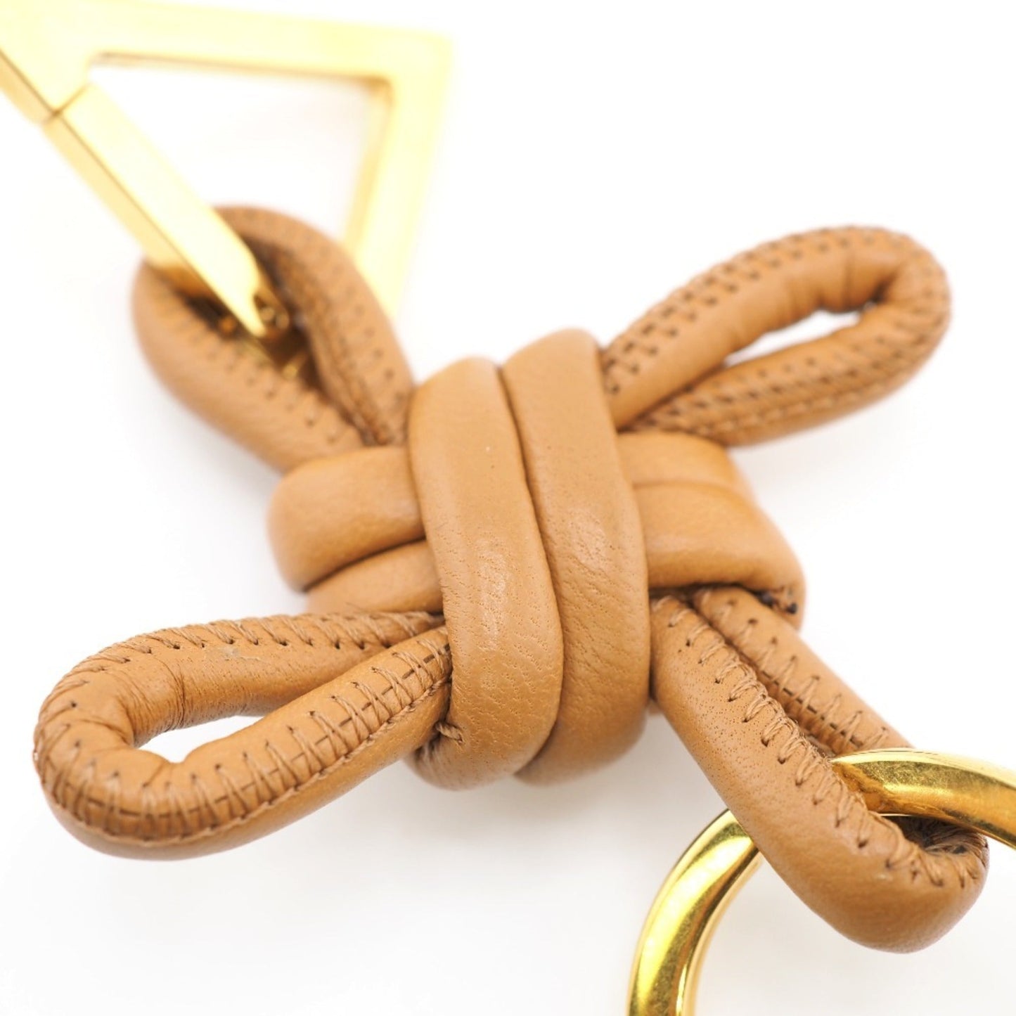 Luxury Bottega Veneta   Leather Keyring Charm ()