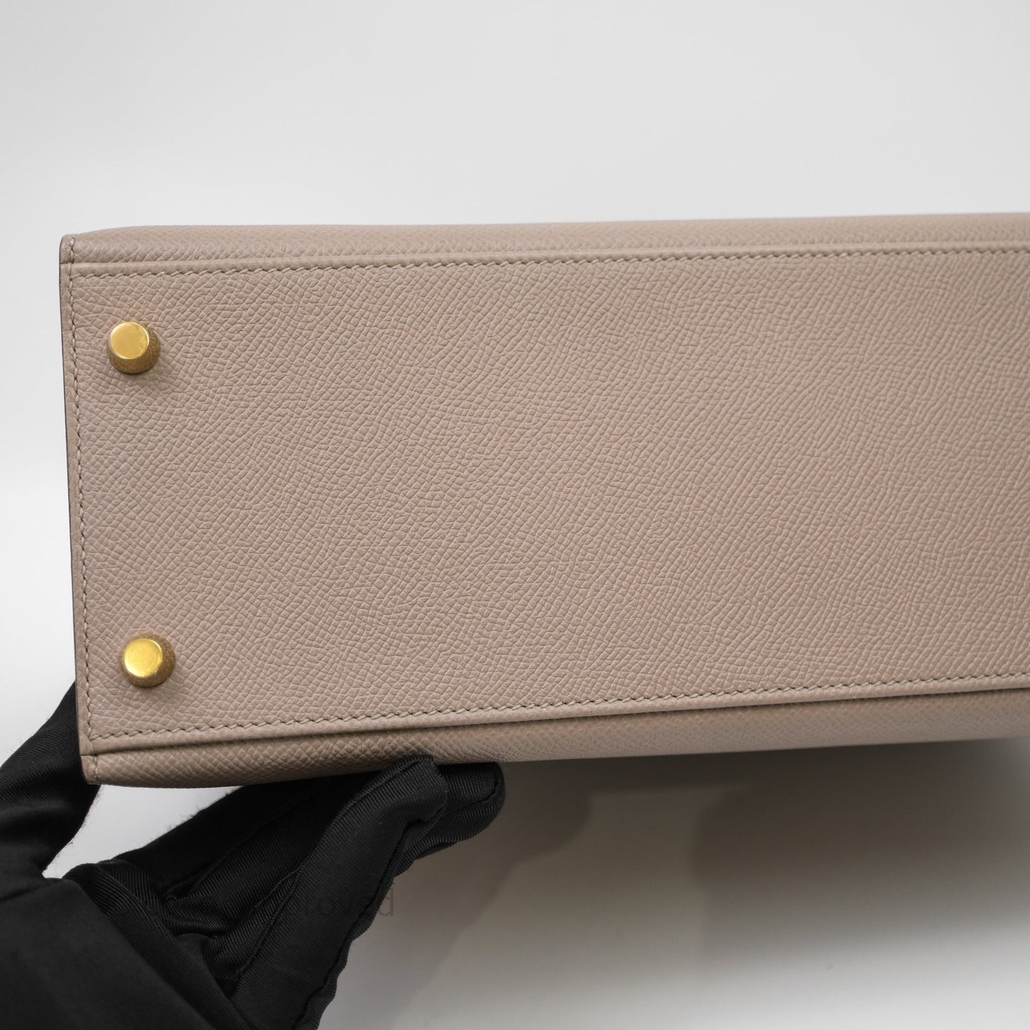 Hermès Kelly 28 Gris Asphalte Epsom Gold Hardware