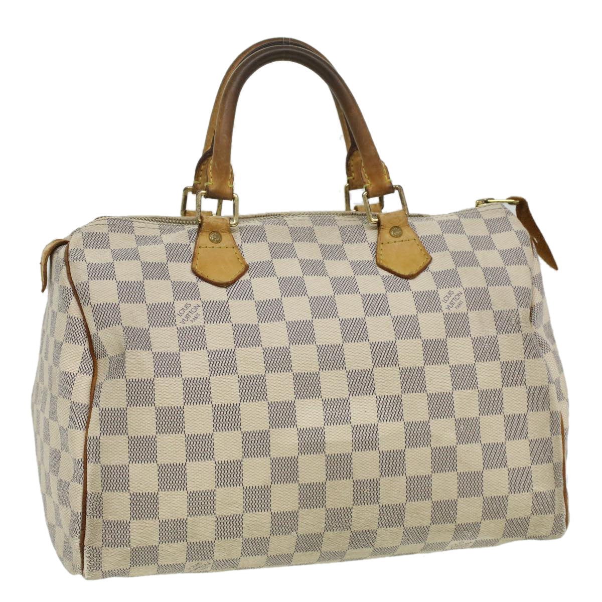 LOUIS VUITTON Damier Azur Speedy 30 Hand Bag N41533 LV 34243