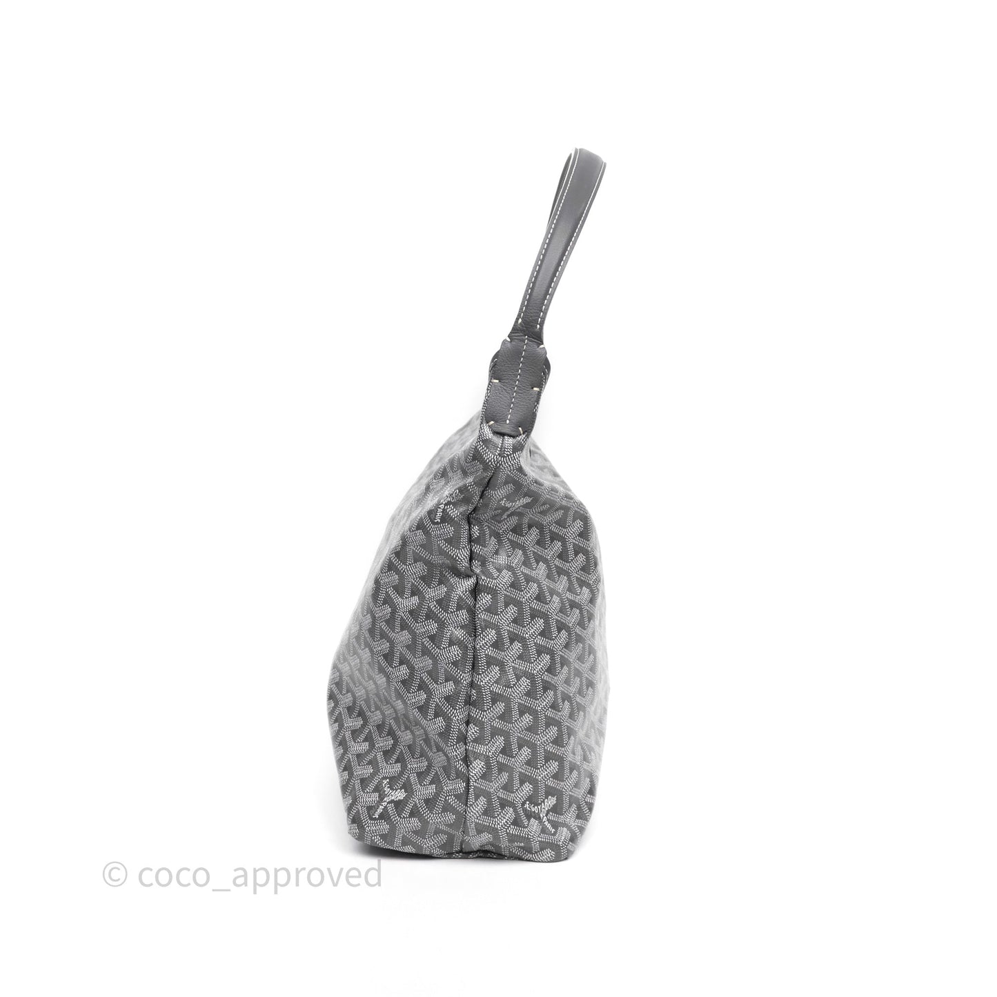 Goyard Bohème Hobo Bag Grey Goyardine Canvas