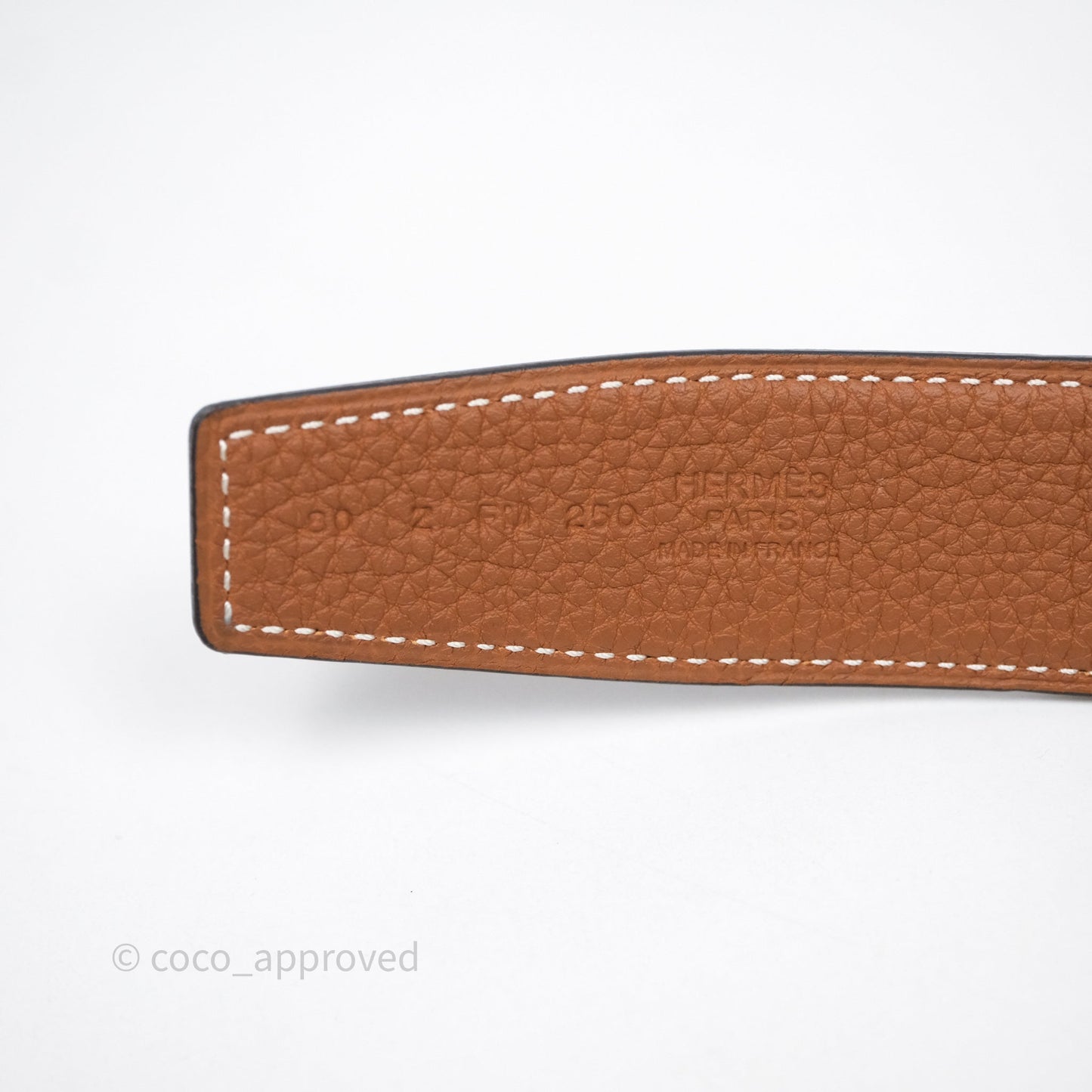 Hermès H Belt Buckle & Reversible Strap Black Gold Hardware