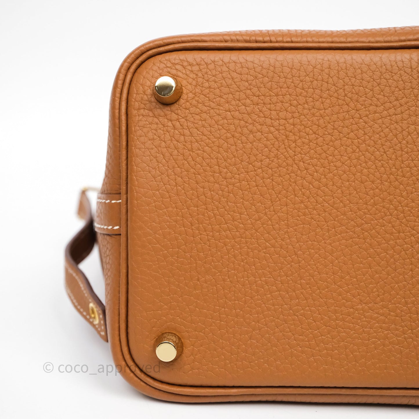 Hermès Picotin Lock 18 Gold 37 Clemence Gold Hardware