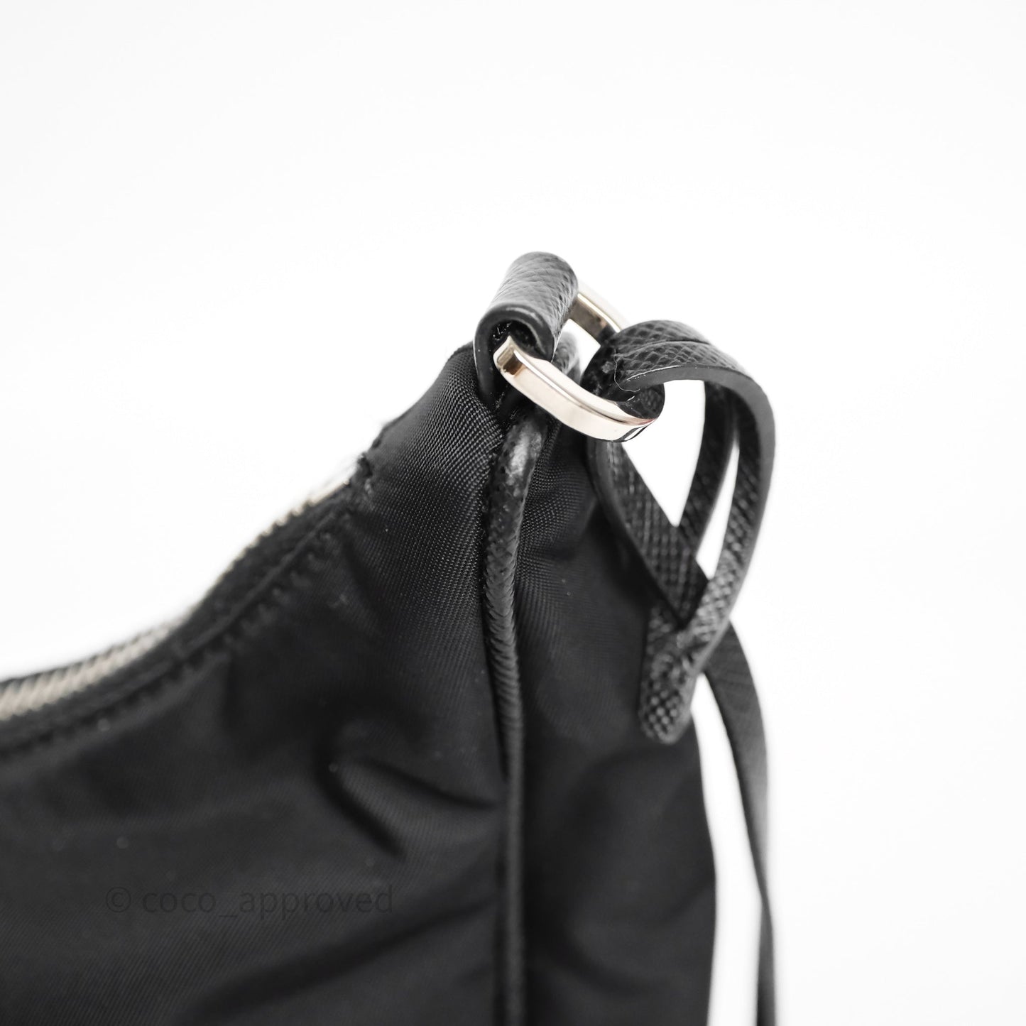 Prada Nylon Re-Edition 2005 Shoulder Bag Black