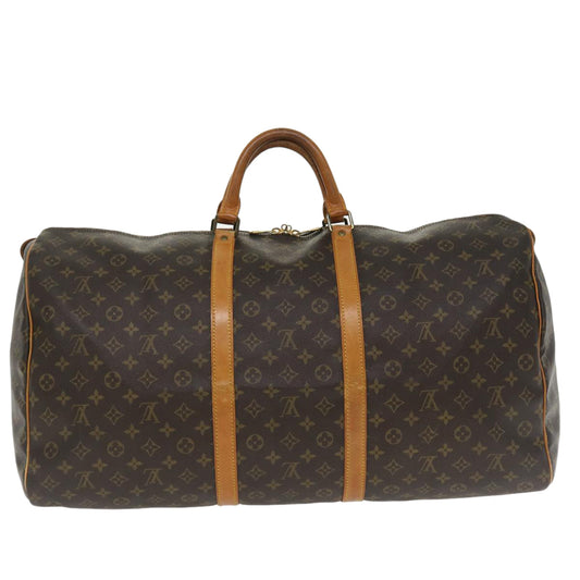 LOUIS VUITTON Monogram Keepall 60 Boston Bag M41422 LV 34402