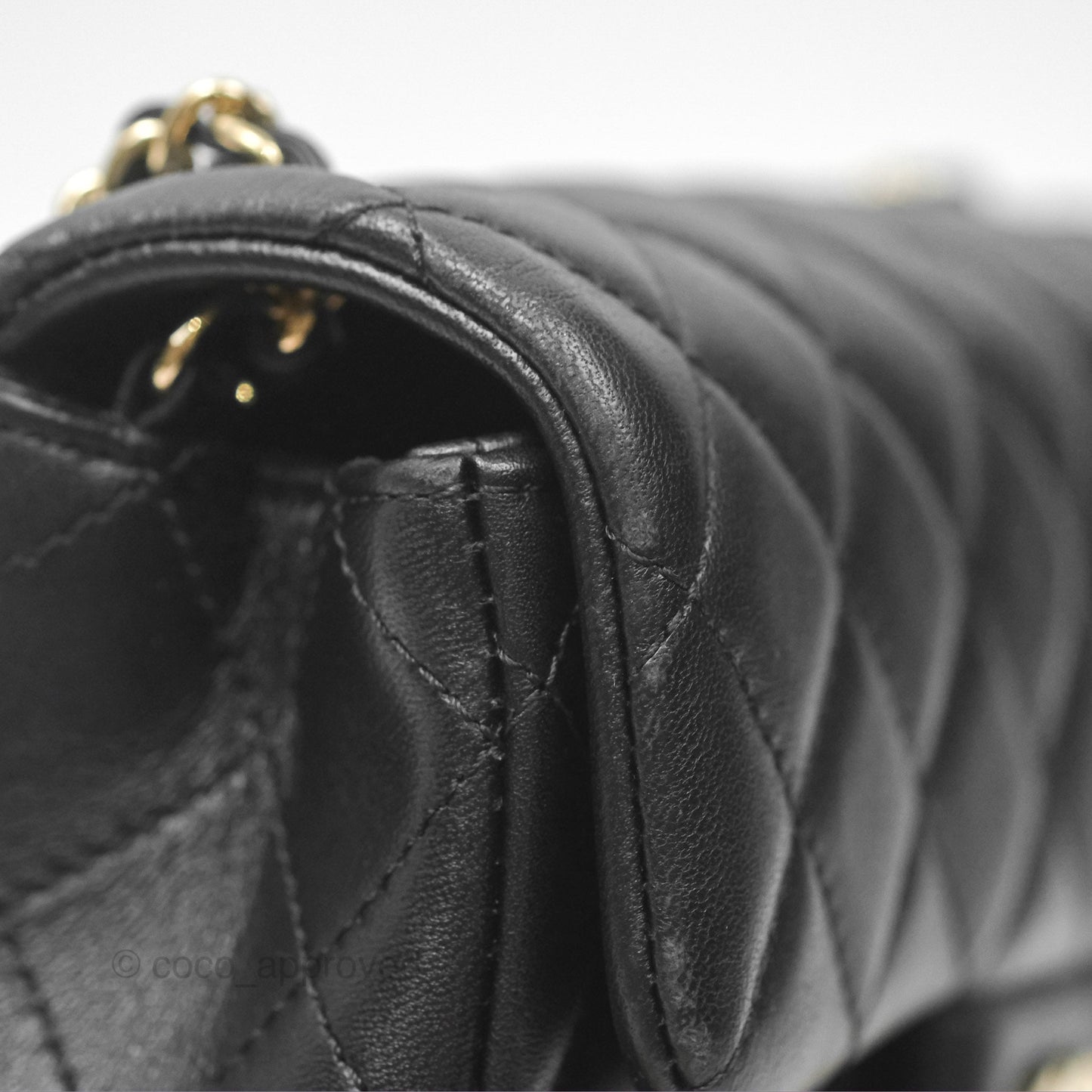 Chanel Ball Crush Mini Rectangular Black Lambskin Gold Hardware 23C