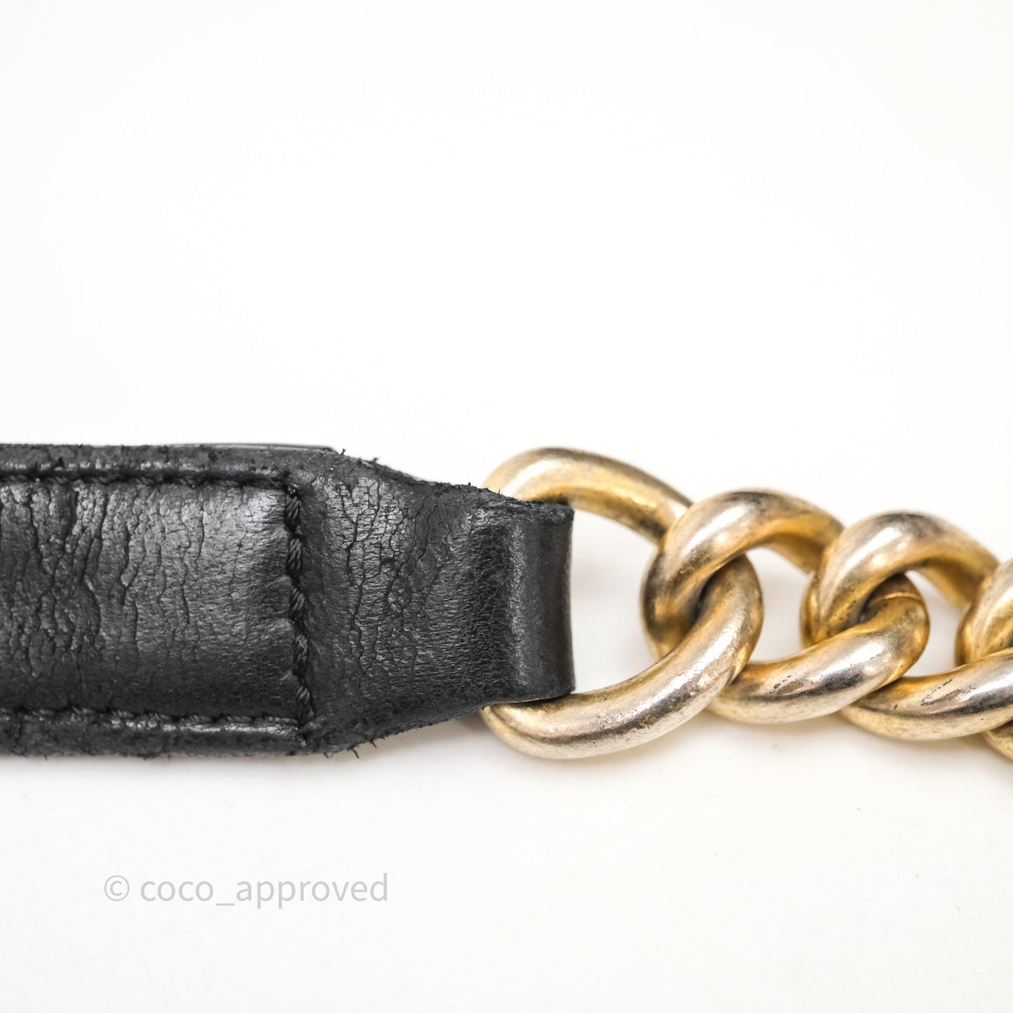 Chanel Medium Boy Quilted Black Lambskin Aged Gold Hardware
