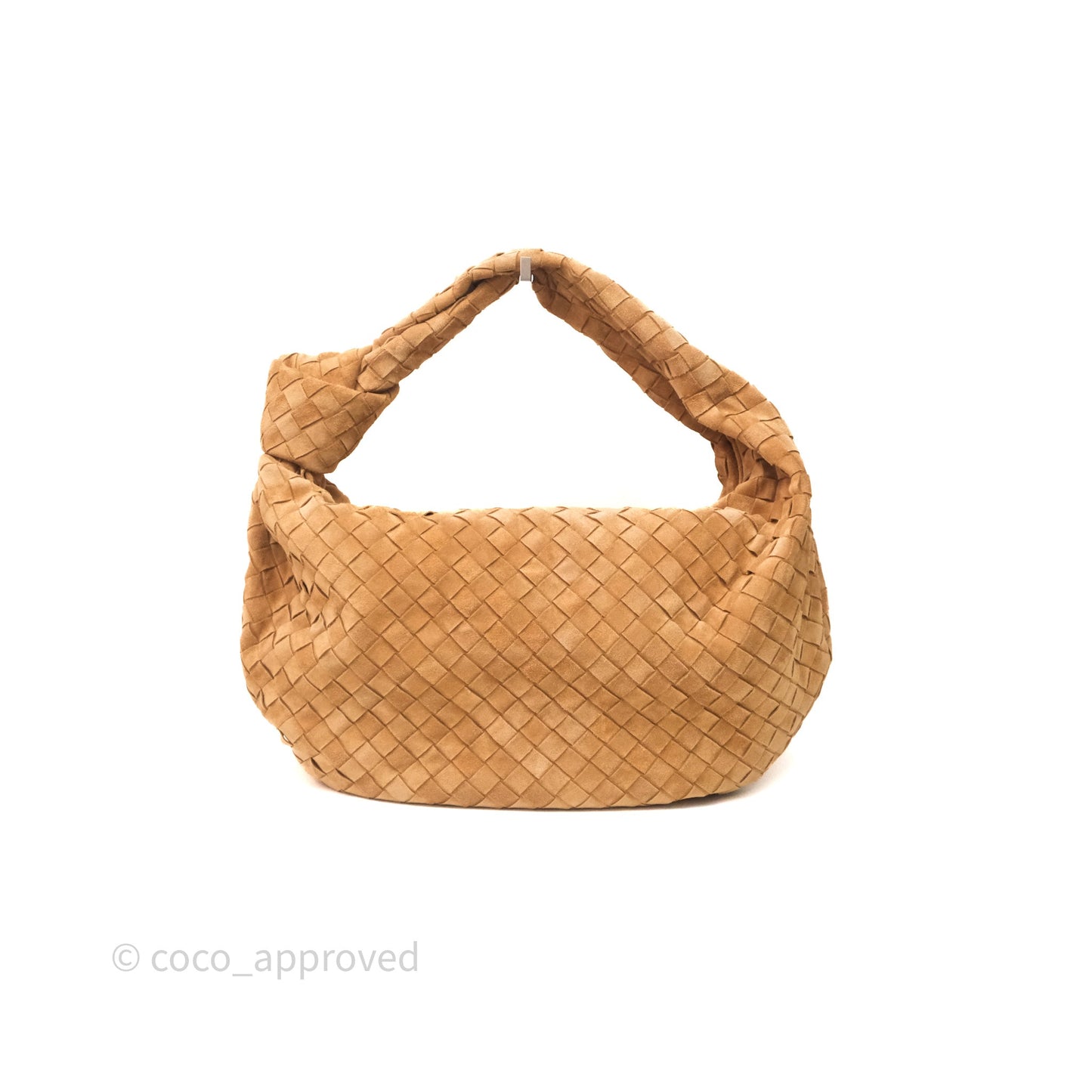 Bottega Veneta Classic Jodie Brown Suede Intrecciato