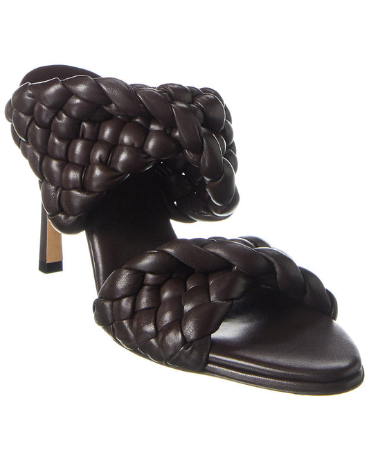 Luxury Bottega Veneta BV Curve Leather Sandal
