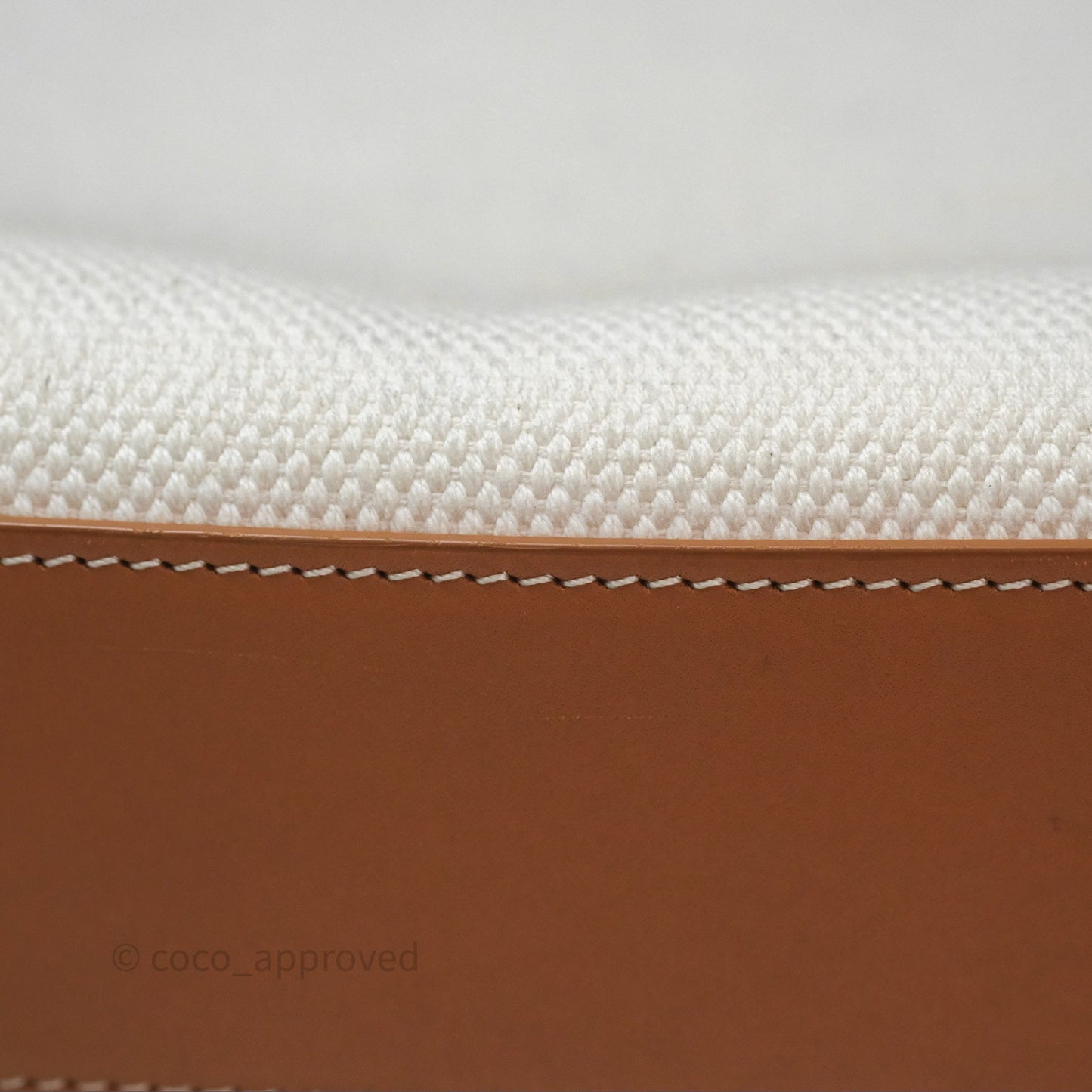 Celine Small Vertical Cabas Tote With Celine Print Natural/ Tan