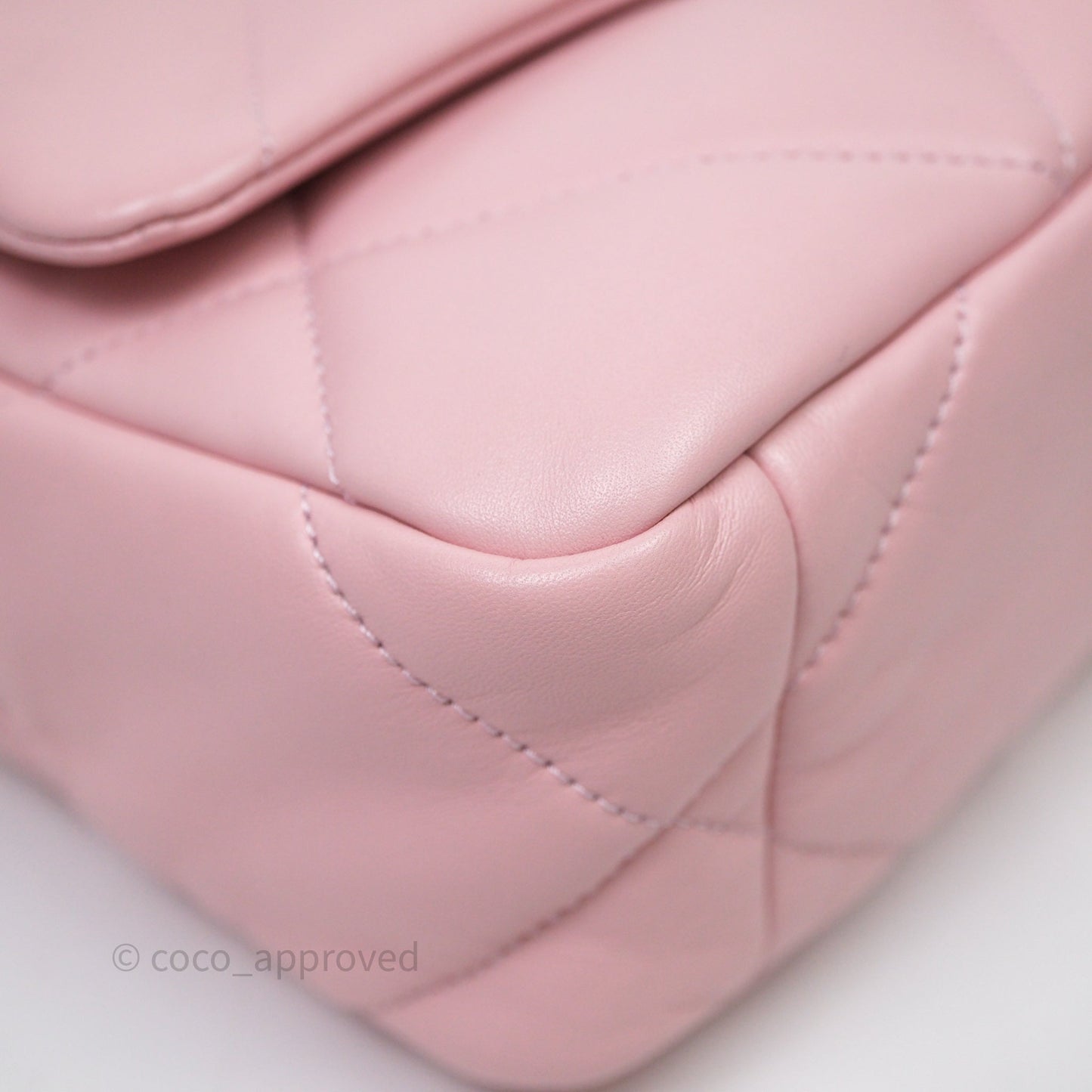 Chanel 19 Small Pink Lambskin Mixed Hardware