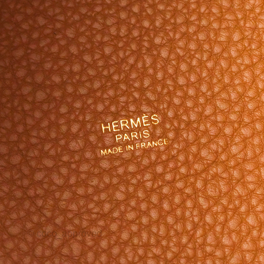 Hermès Picotin Lock 18 PM Gold Clemence Gold Hardware