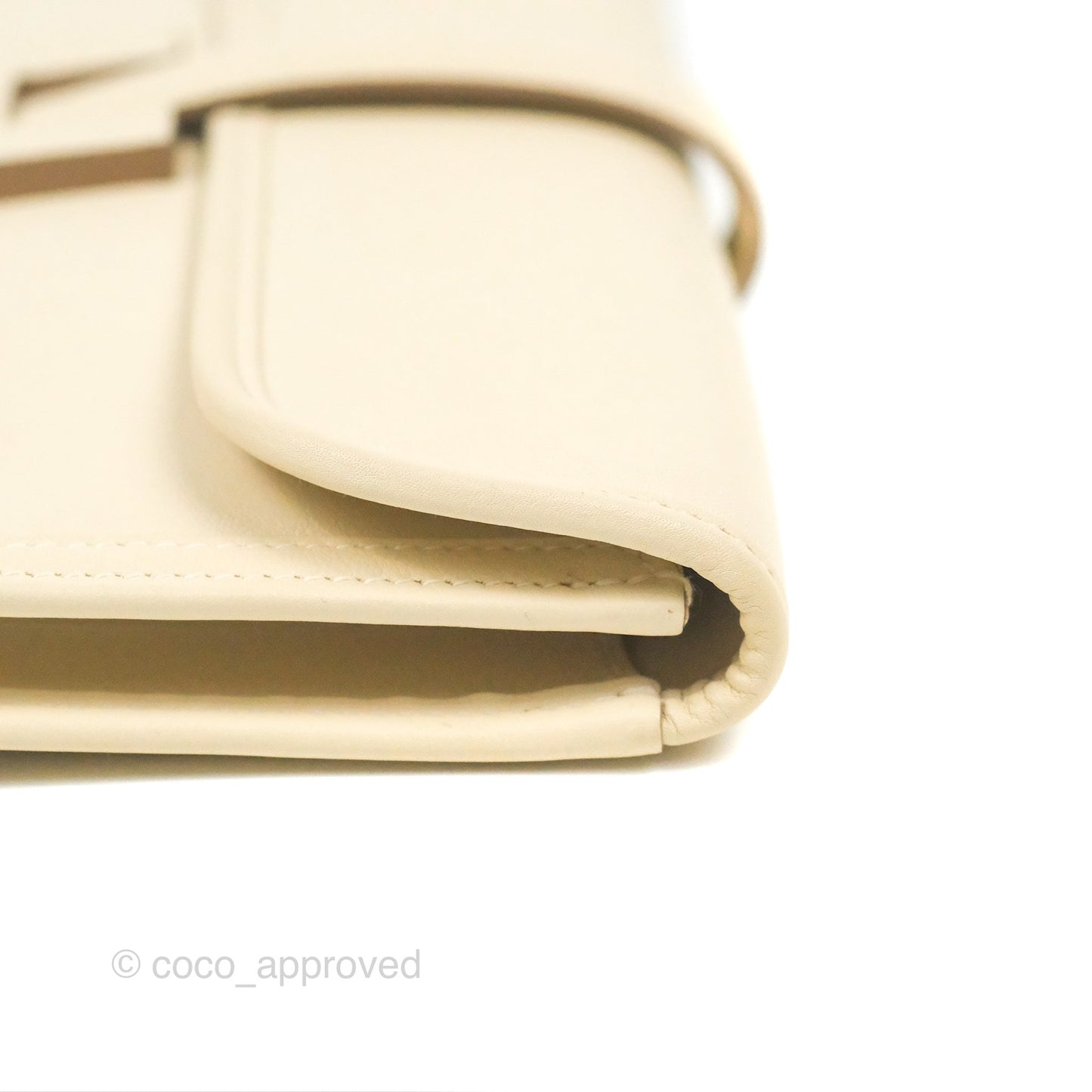 Hermès Jige Elan 29 Clutch Craie Swift
