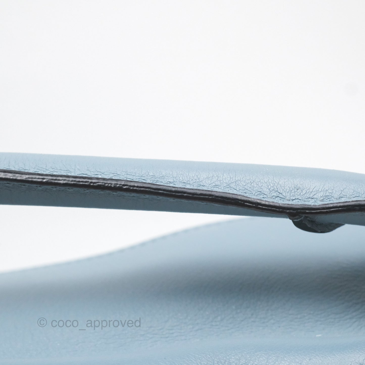 Loewe Small Puzzle Bag Blue Calfskin Silver Hardware