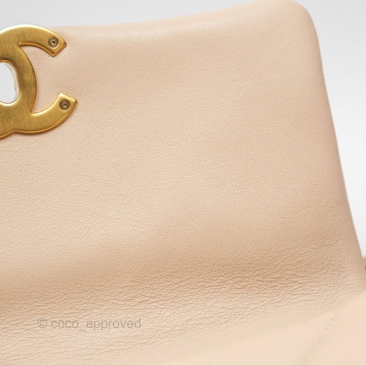Chanel 19 Small Beige Mixed Hardware