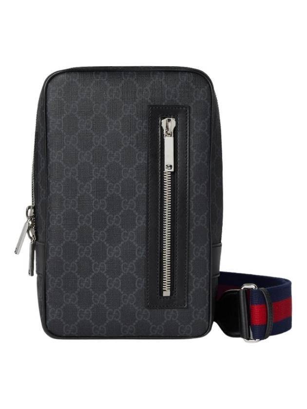 Luxury Gucci Trending 2025 GG Supreme Canvas Slingback Bag Black