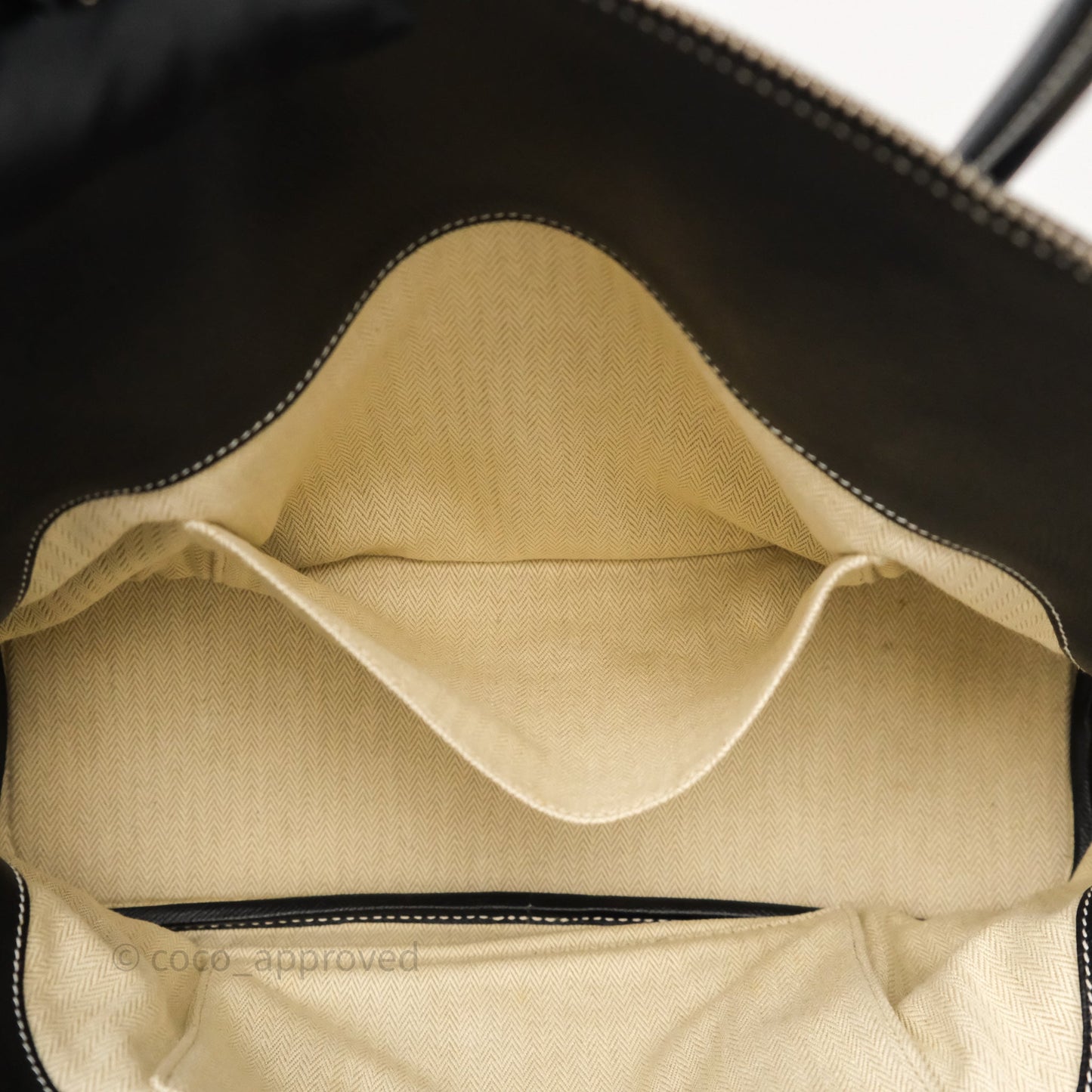 Hermès Bolide Relax 35 Black Noir 89 Epsom Palladium Hardware