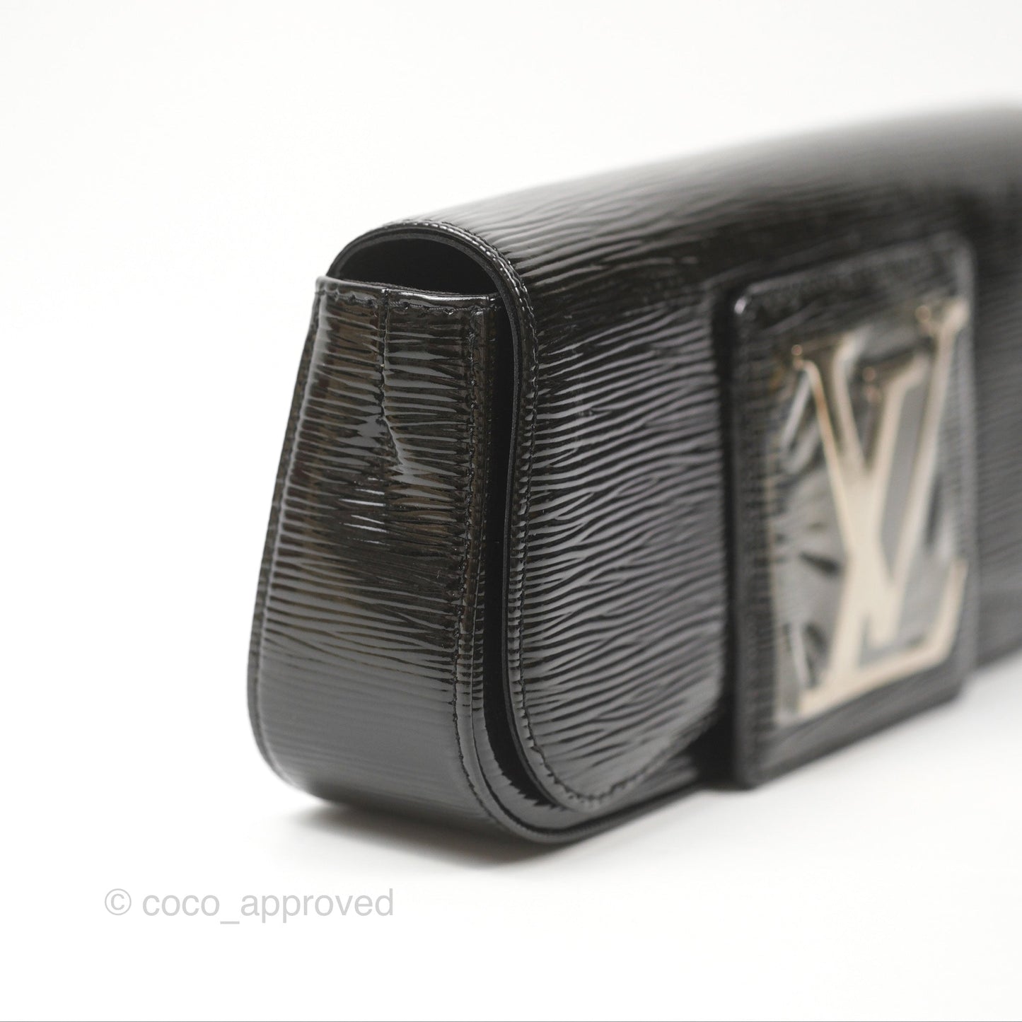 Louis Vuitton Sobe Clutch Black Electric Epi