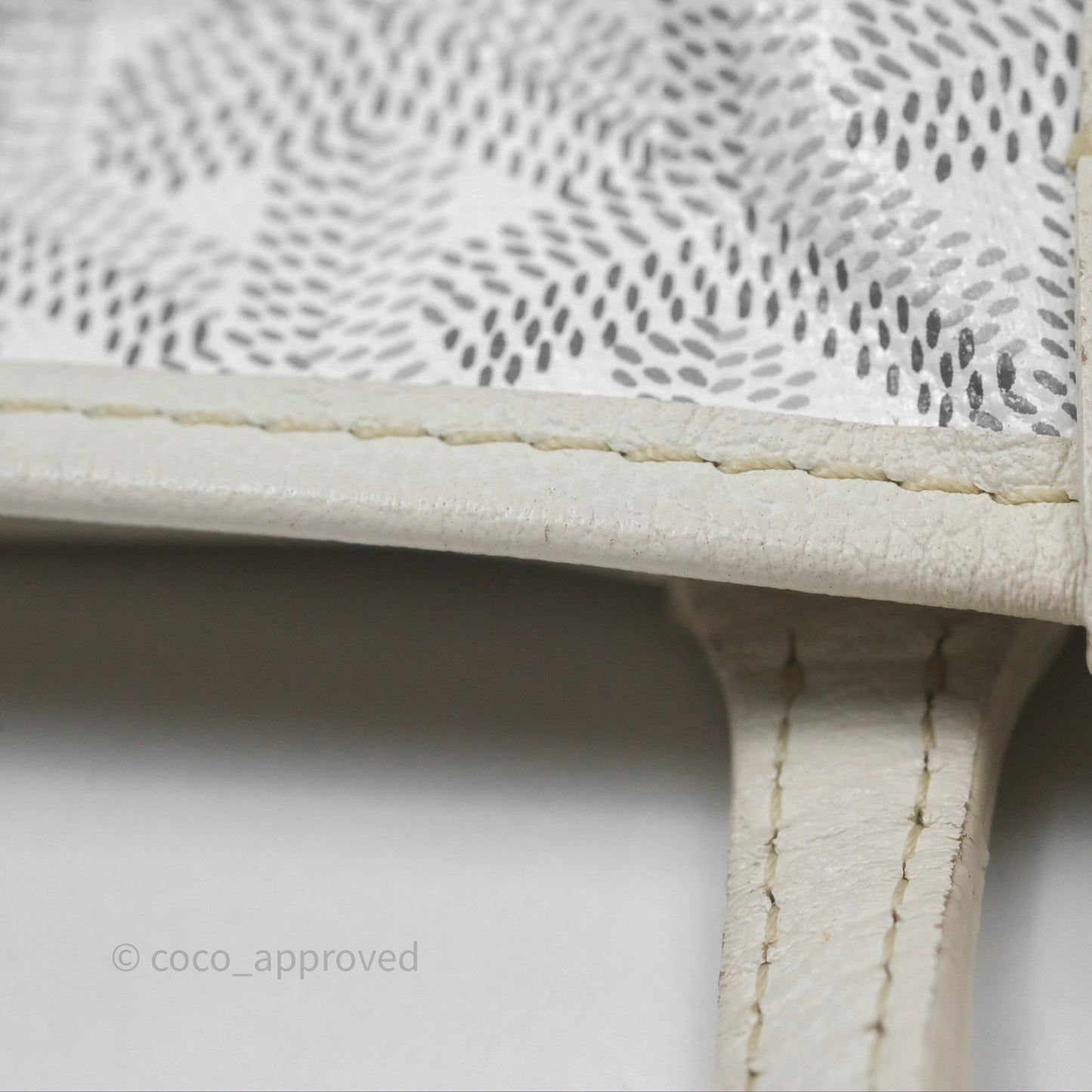 Goyard Saint Louis Tote Bag GM Blanc White