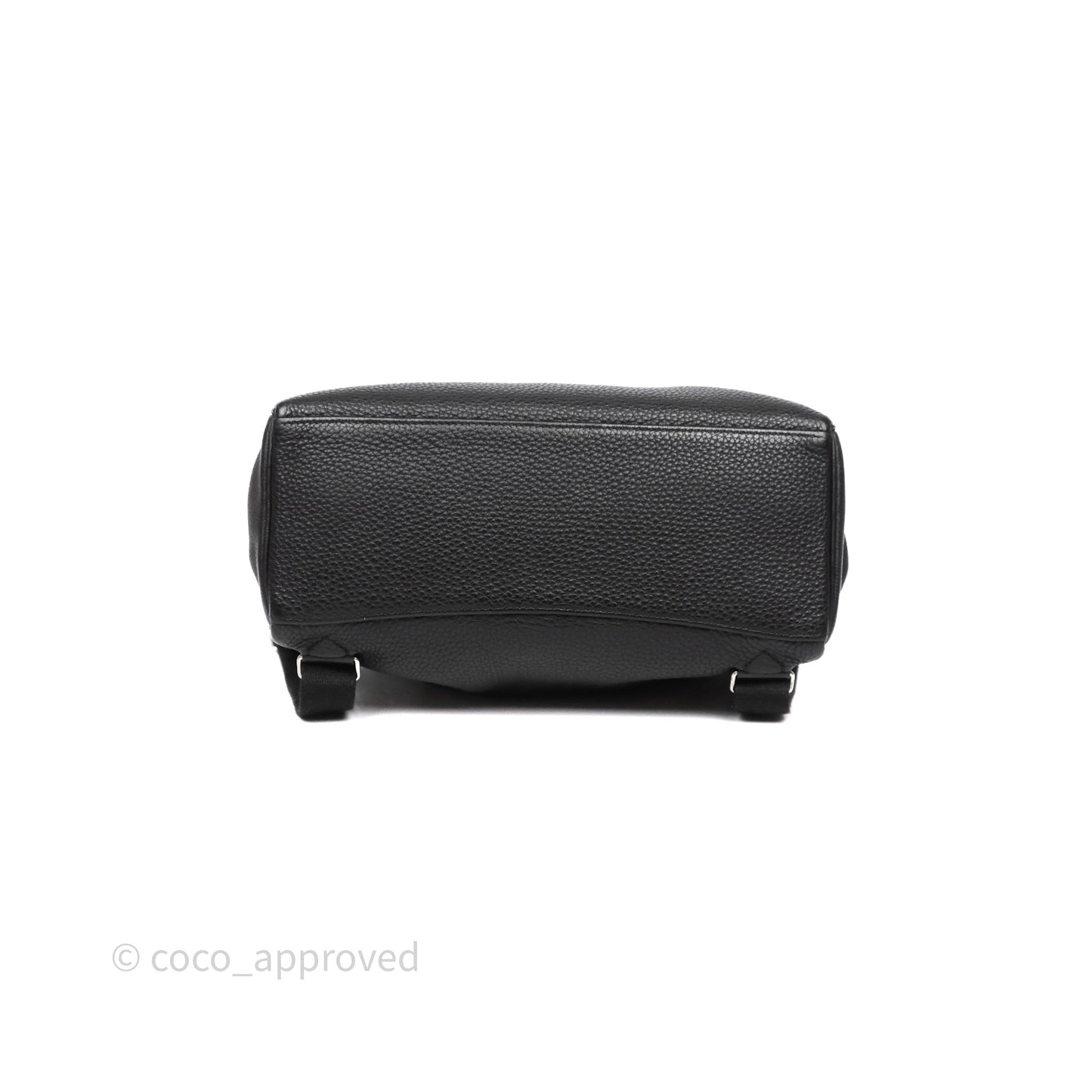 Hermès Kelly Ado Backpack GM Black Noir 89 Togo Palladium Hardware