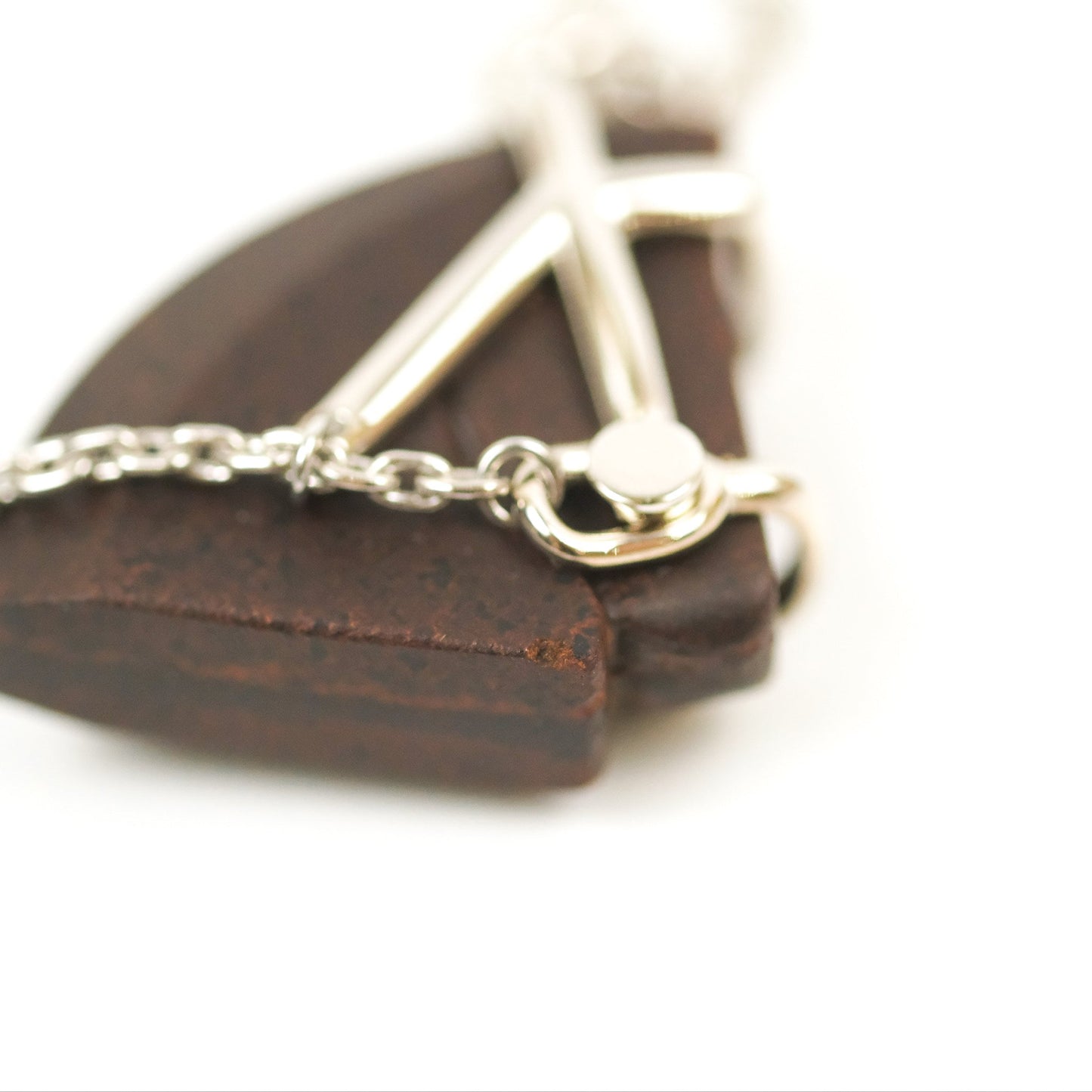 Hermès Cheval Necklace Burn Palladium Hardware