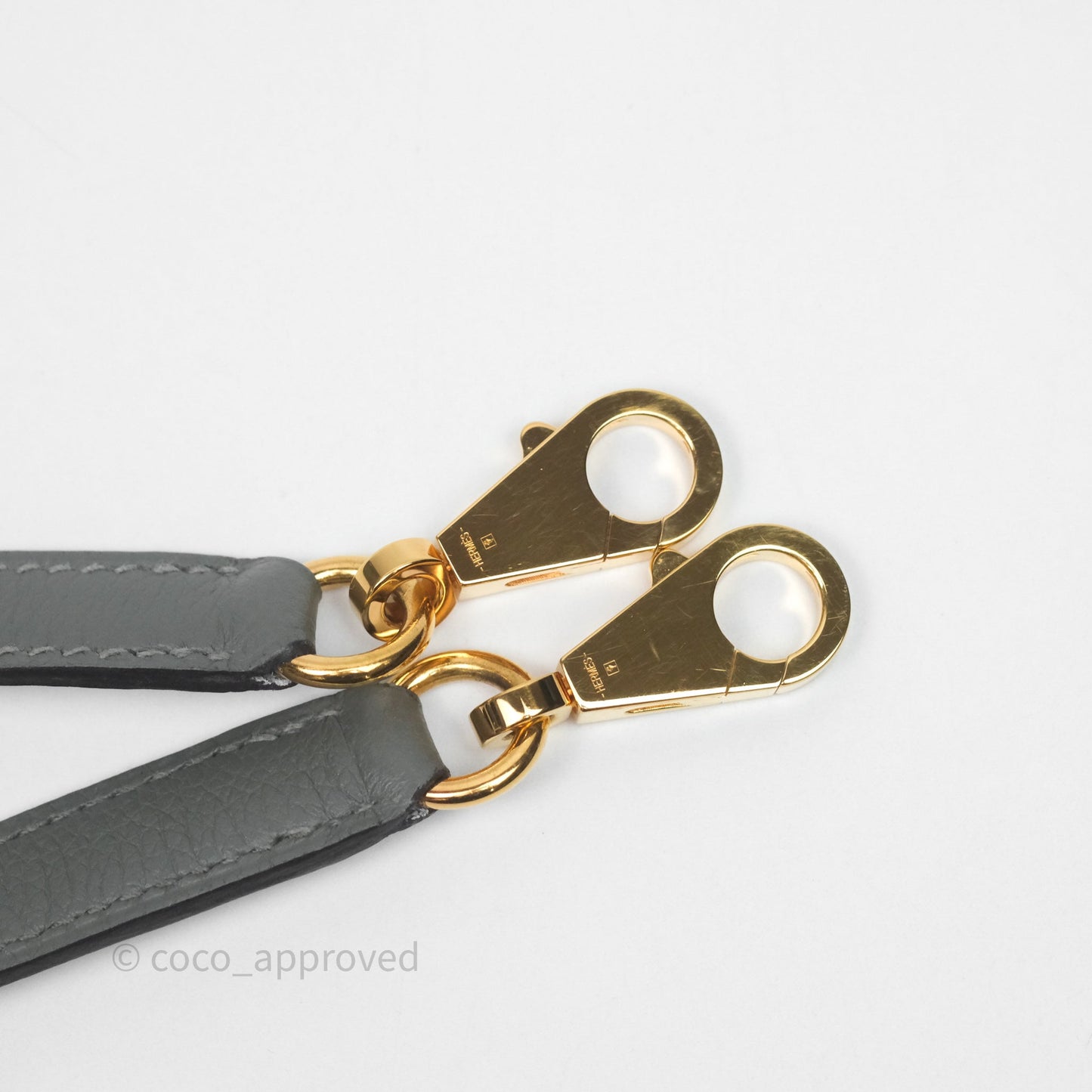Hermès Bolide 1923 25 Gris Meyer 0L Evercolor Gold Hardware