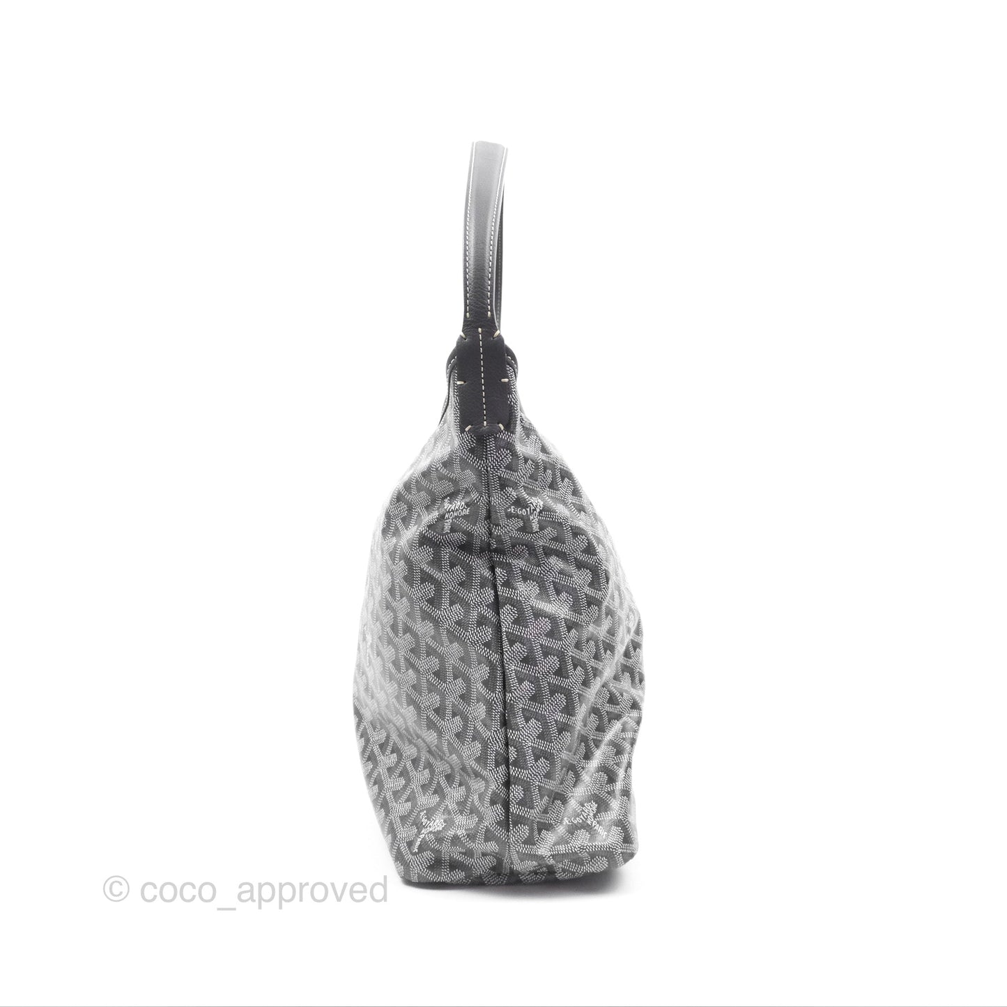 Goyard Bohème Hobo Bag Grey Goyardine Canvas