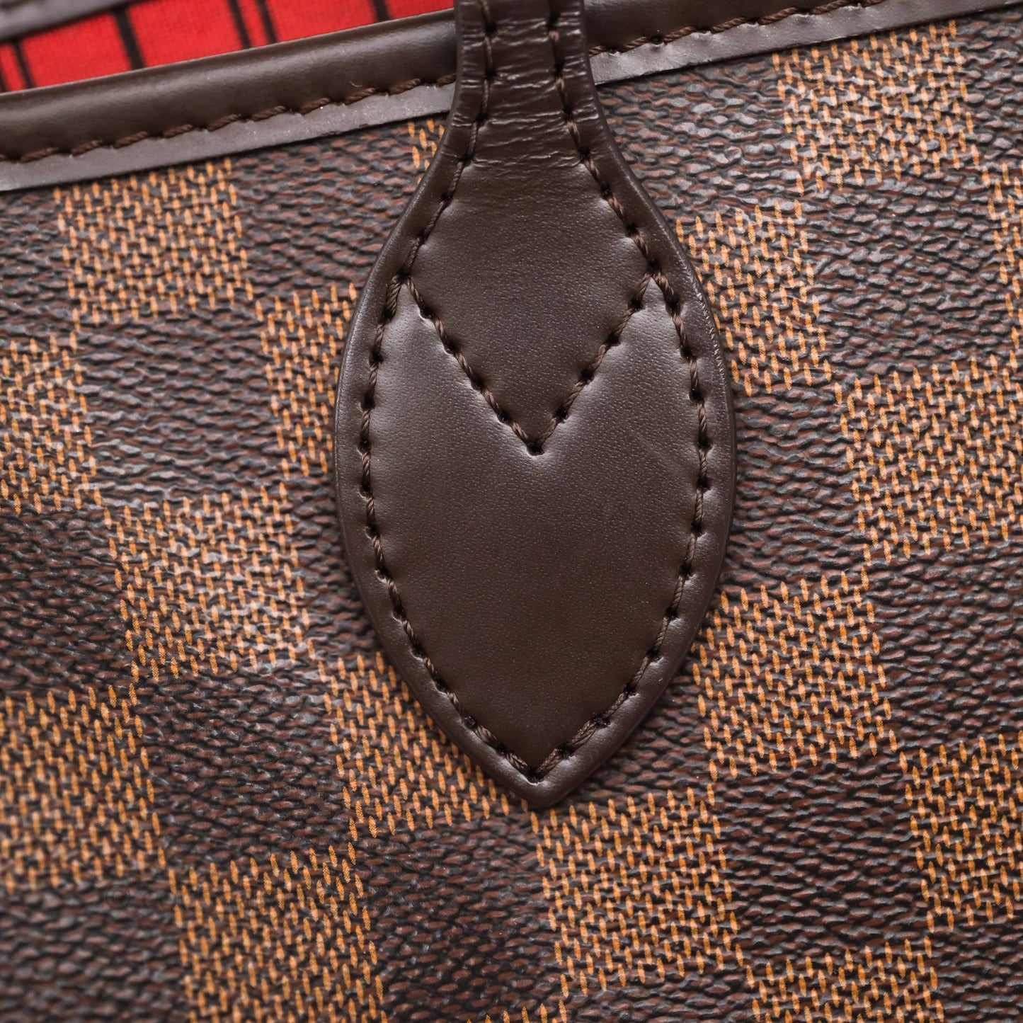 Louis Vuitton Neverfull MM Tote Bag Damier Ebene Canvas