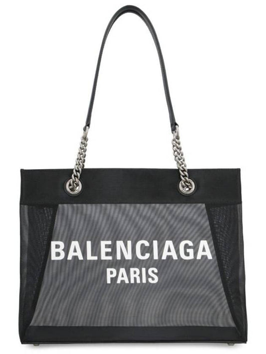 Luxury Balenciaga Duty Free Medium Tote Bag Black