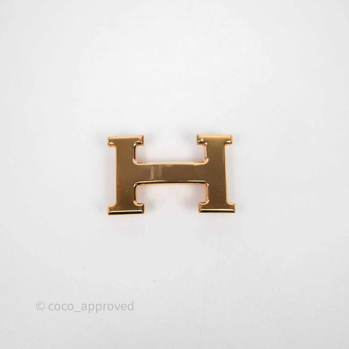 Hermès H Belt Buckle & Reversible Strap Black Gold Hardware